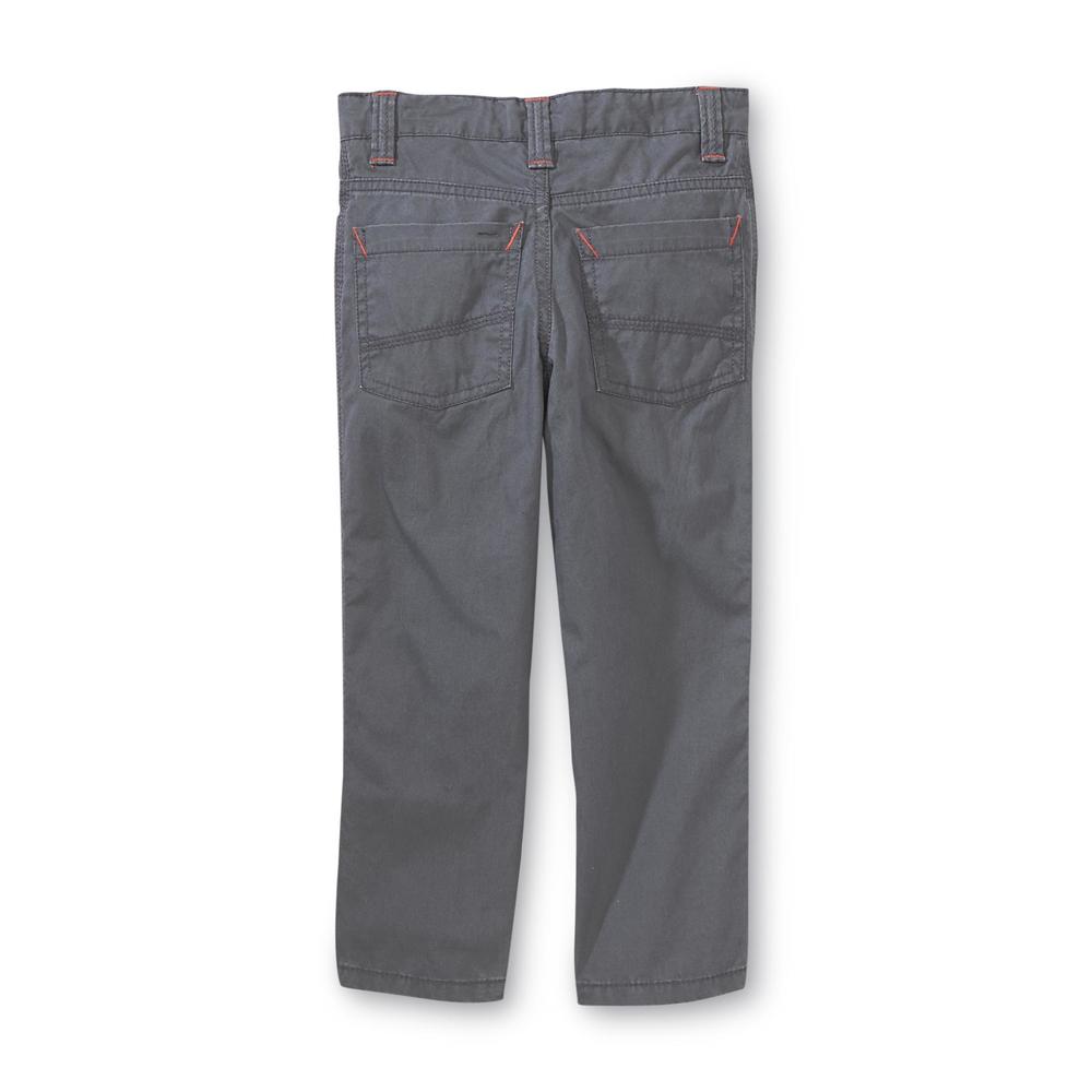 Route 66 Infant & Toddler Boy's Slim Straight Canvas Pants