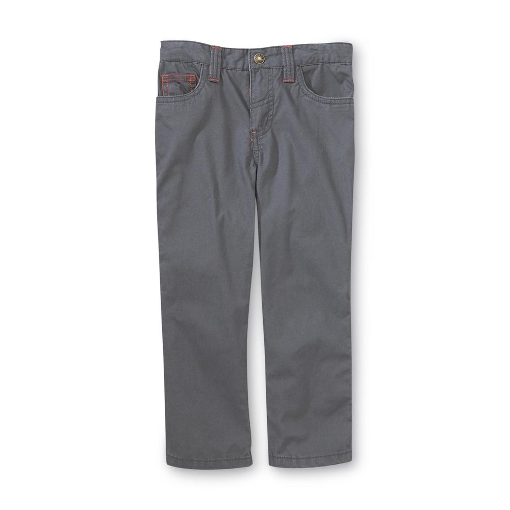 Route 66 Infant & Toddler Boy's Slim Straight Canvas Pants