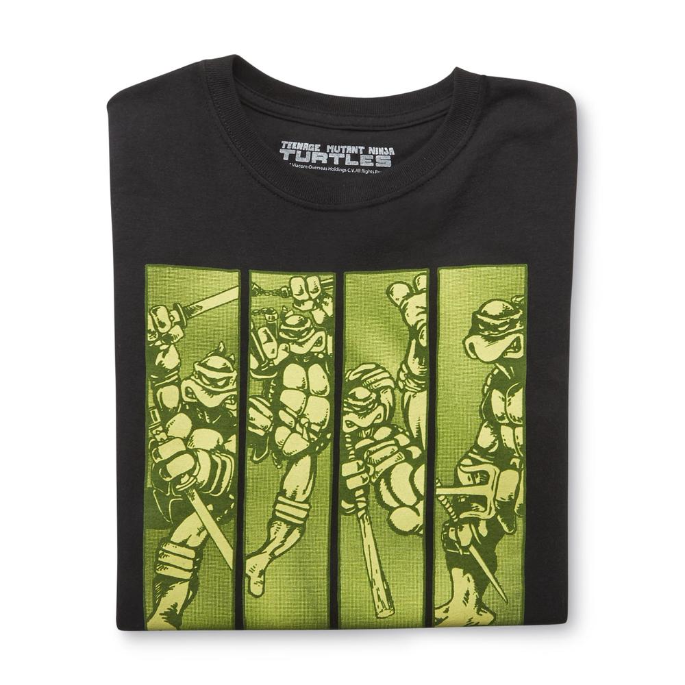 Nickelodeon Young Men's Graphic T-Shirt - Teenage Mutant Ninja Turtles