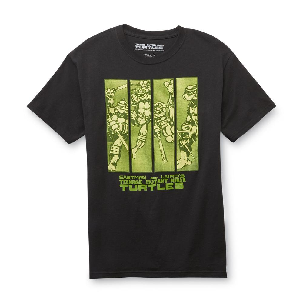 Nickelodeon Young Men's Graphic T-Shirt - Teenage Mutant Ninja Turtles