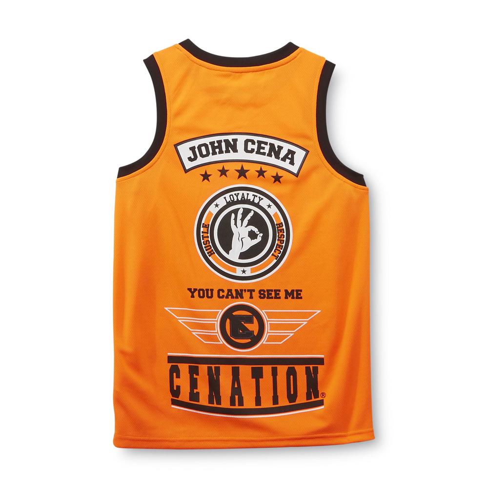 Never Give Up By John Cena Boy's Graphic Muscle Shirt &#8211; Cenation