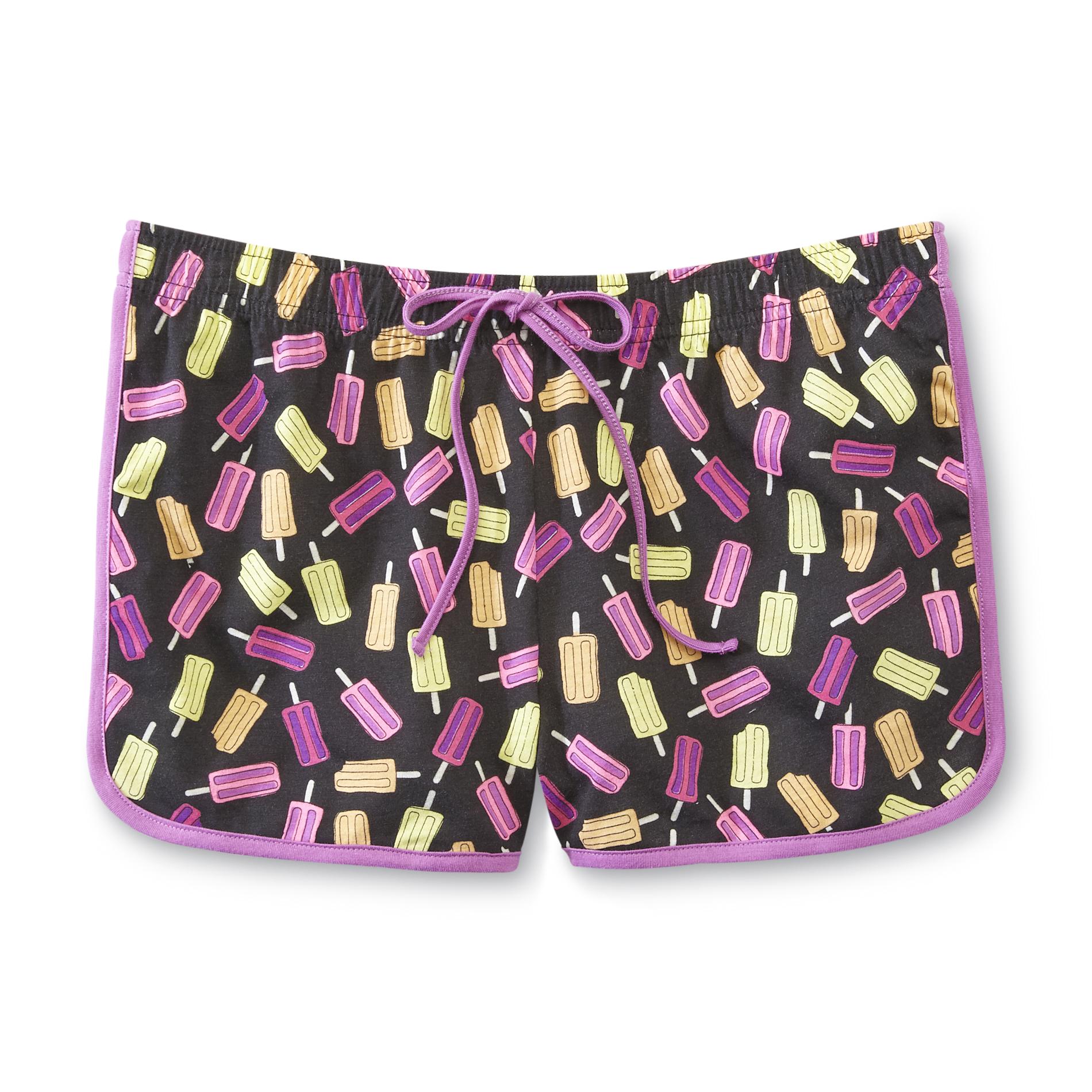 Joe Boxer Junior's Knit Dolphin Shorts - Popsicles