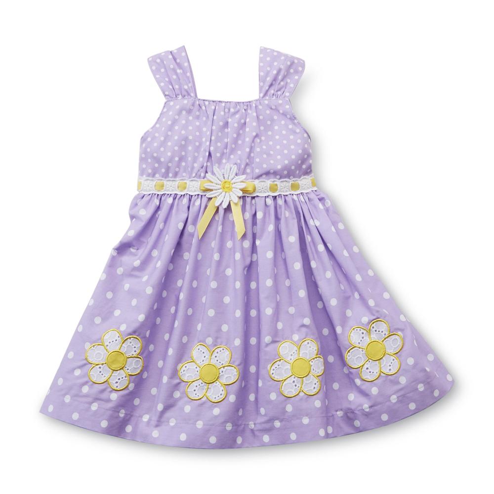 WonderKids Infant & Toddler Girl's Sundress - Polka Dot Floral