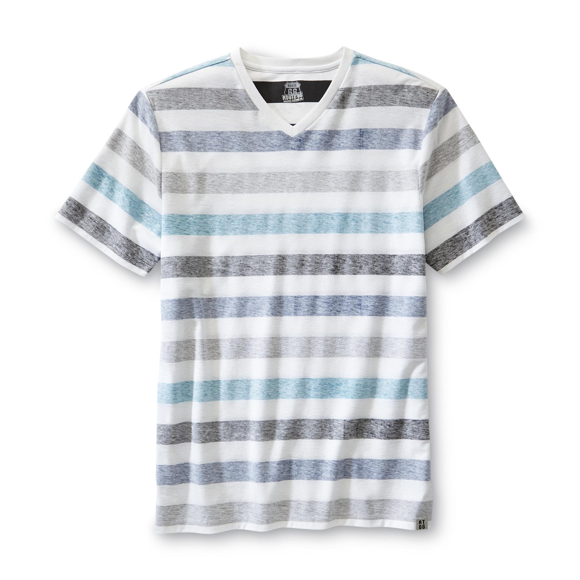 Route 66 Men's Short-Sleeve T-Shirt - Striped