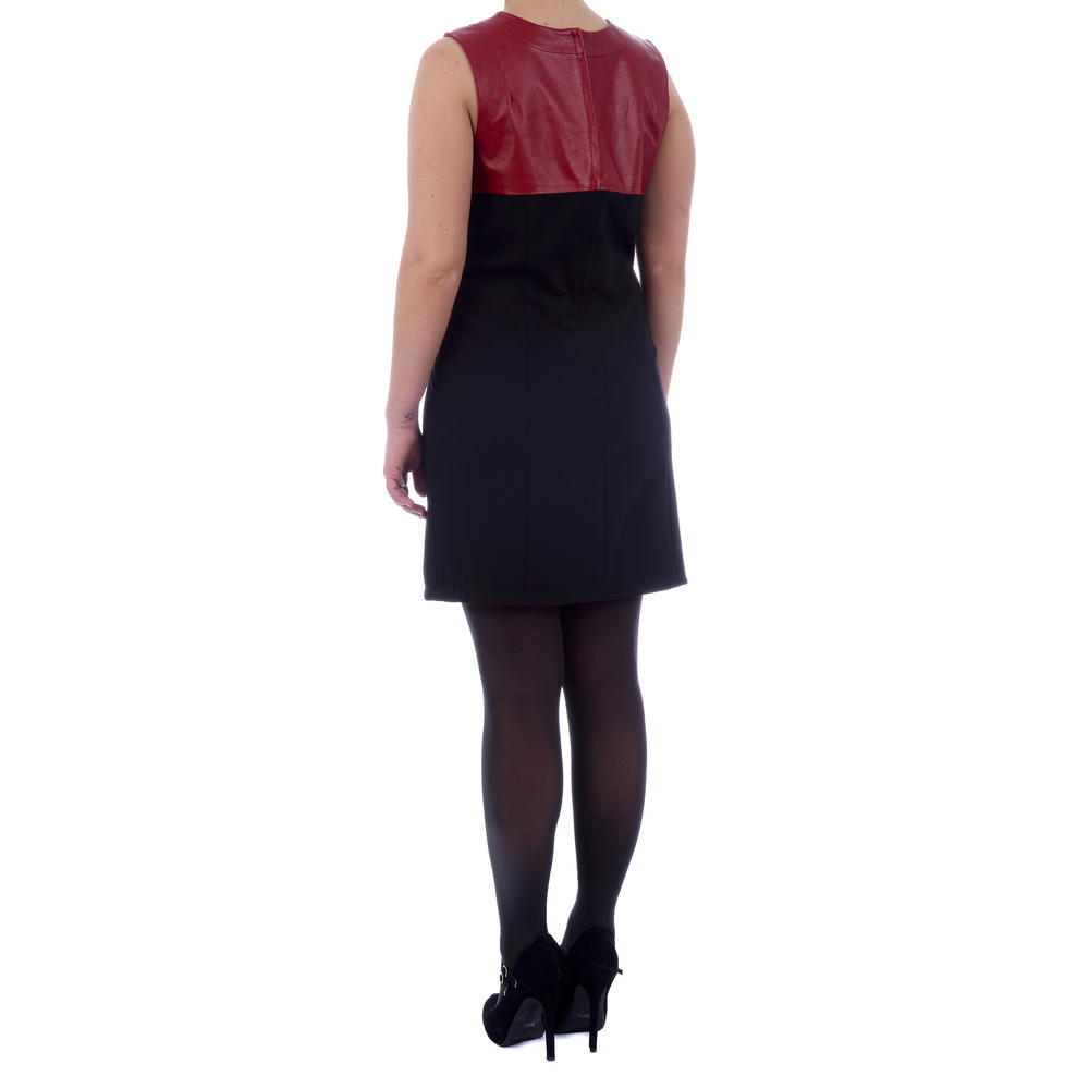 Excelled Women's Leather Dress with Knit Backing - Online Exclusive