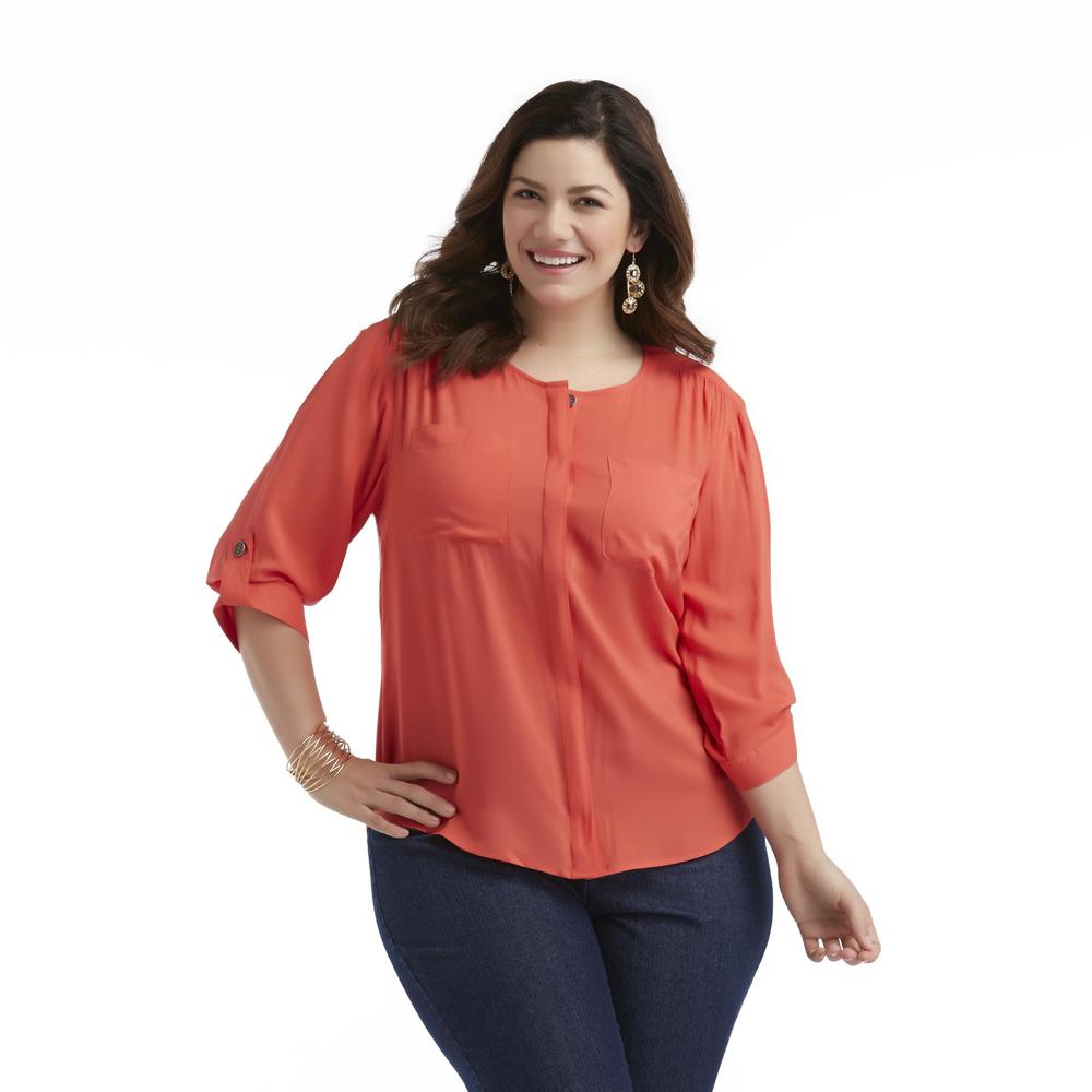 Beverly Drive Women's Plus Top