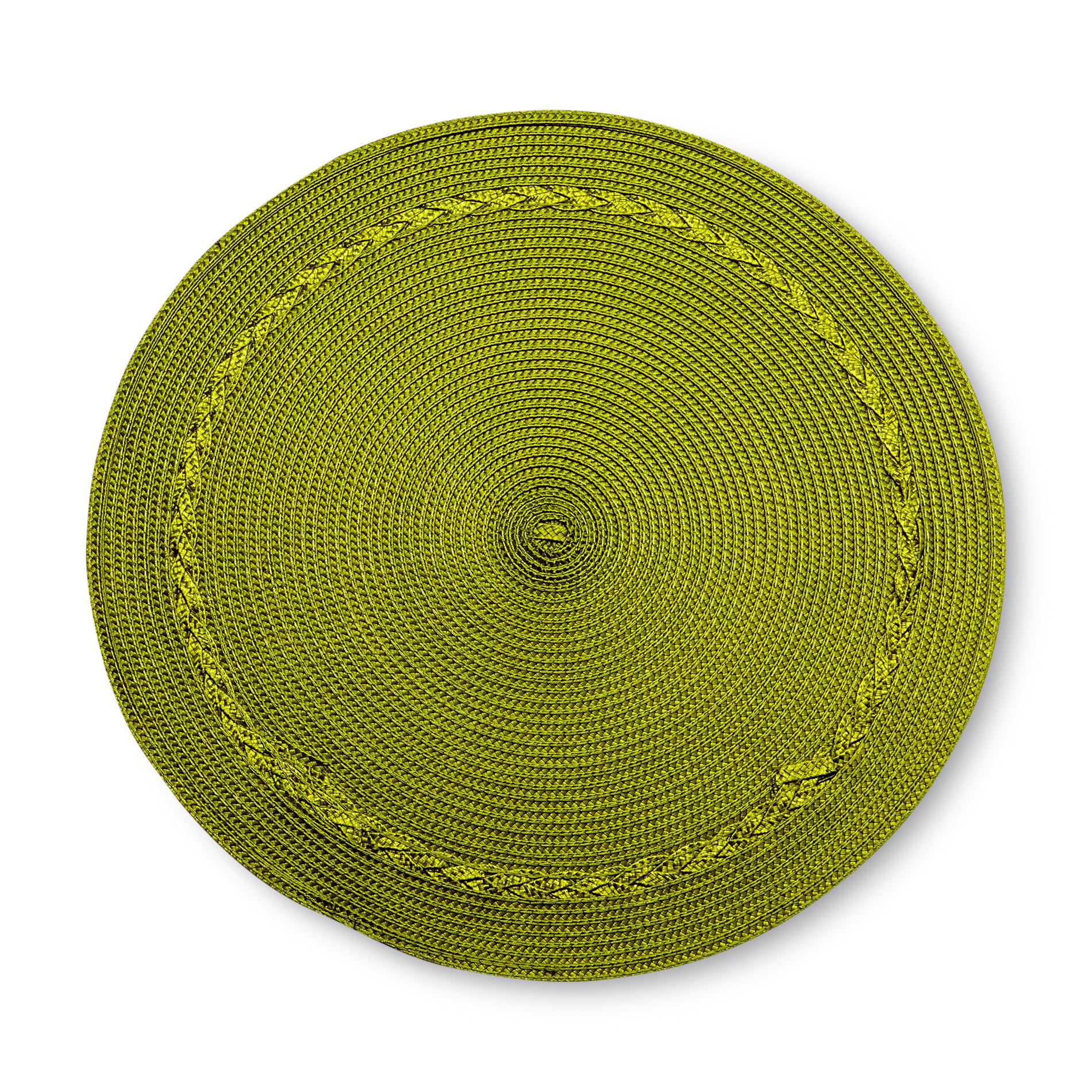 Essential Home Round Woven Place Mat