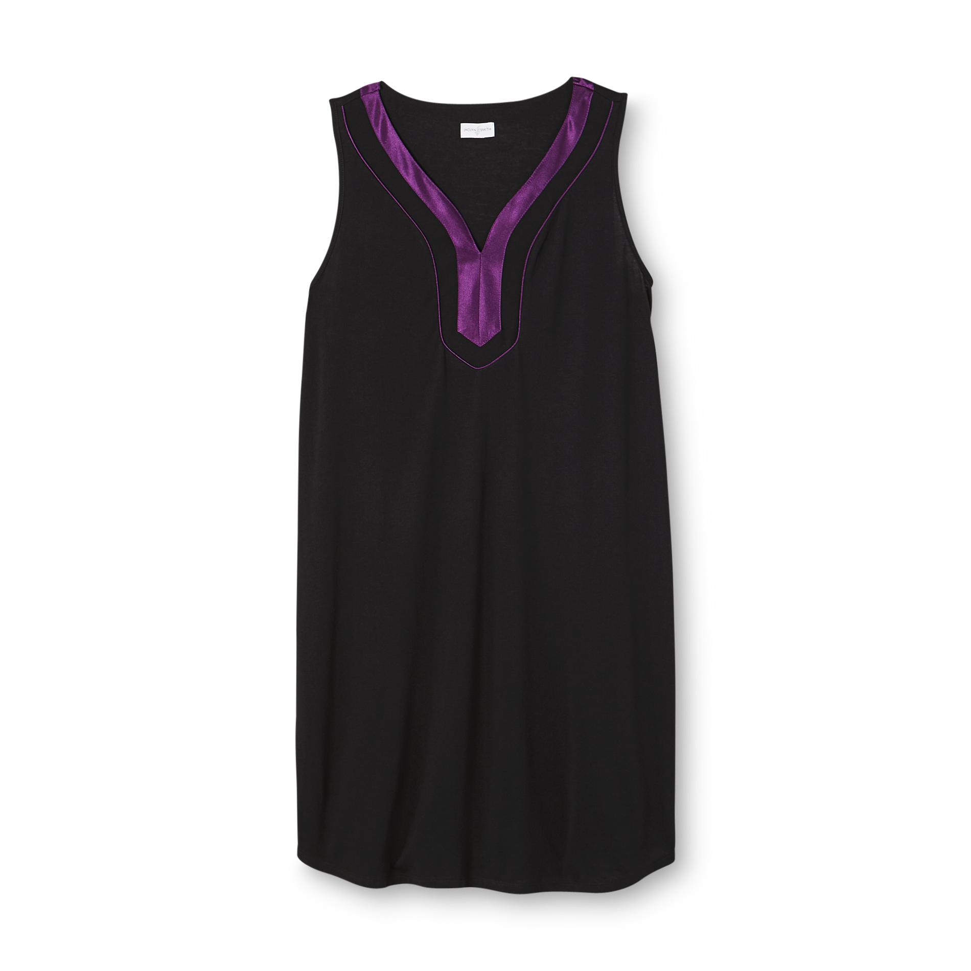 Jaclyn Smith Women's Sleeveless Nightgown