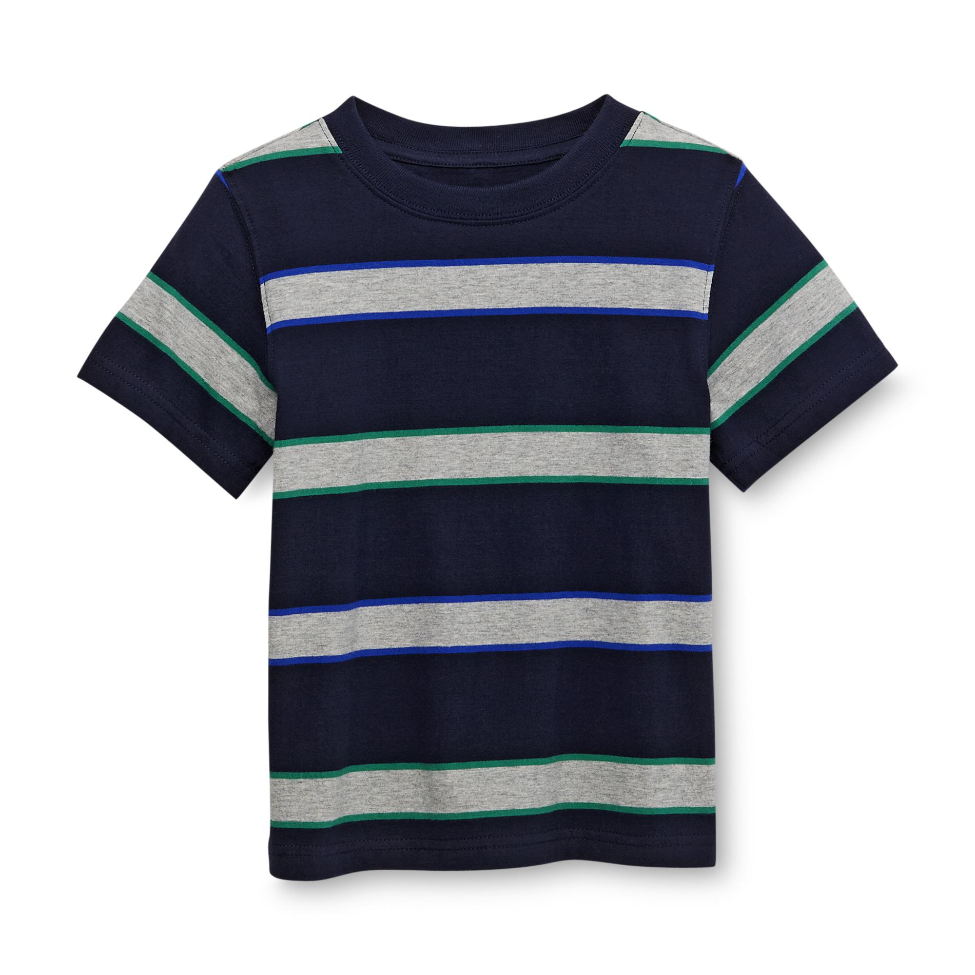 Toughskins Boy's Crew Neck T-Shirt - Striped