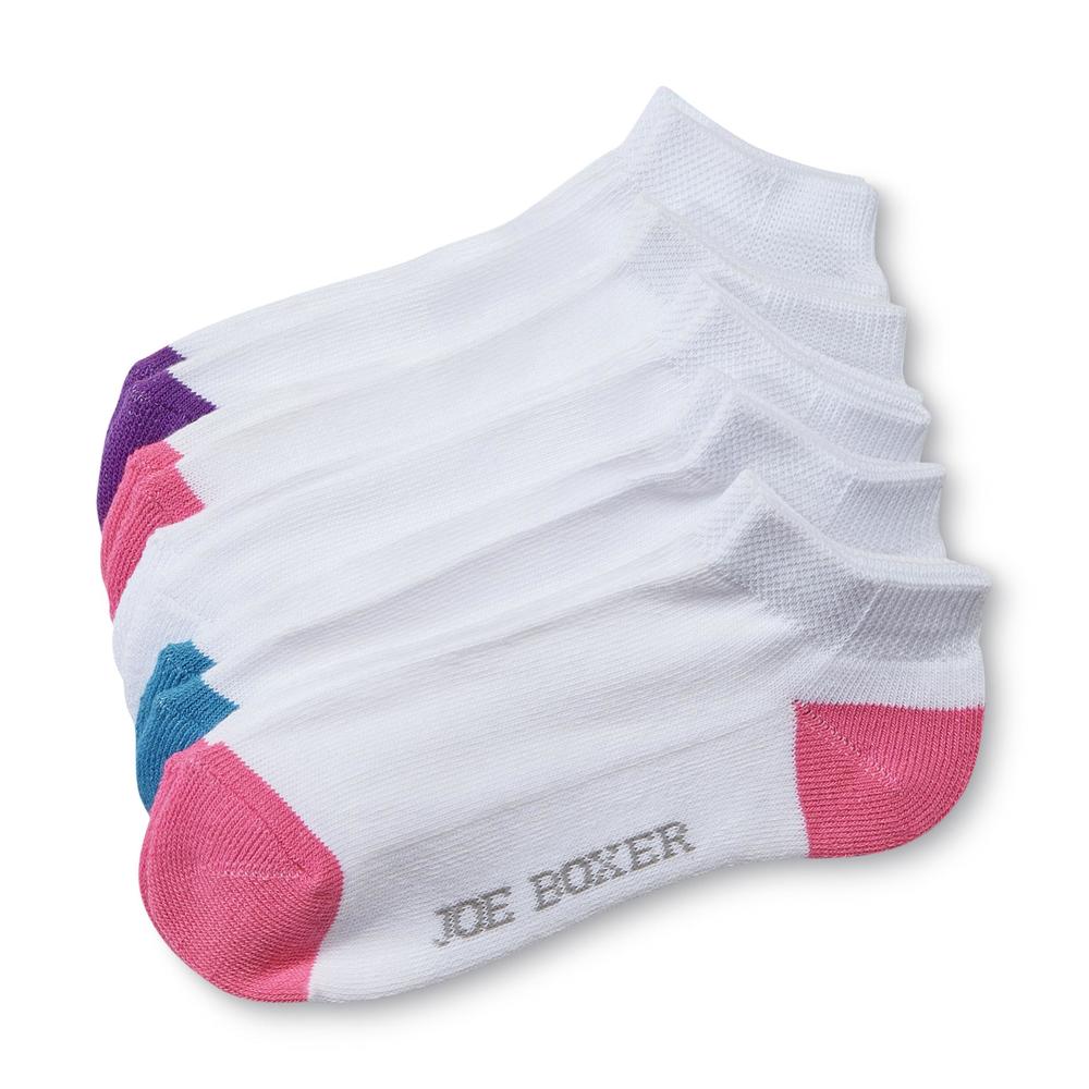 Joe Boxer Women's 5-Pairs Quarter-Cut Socks