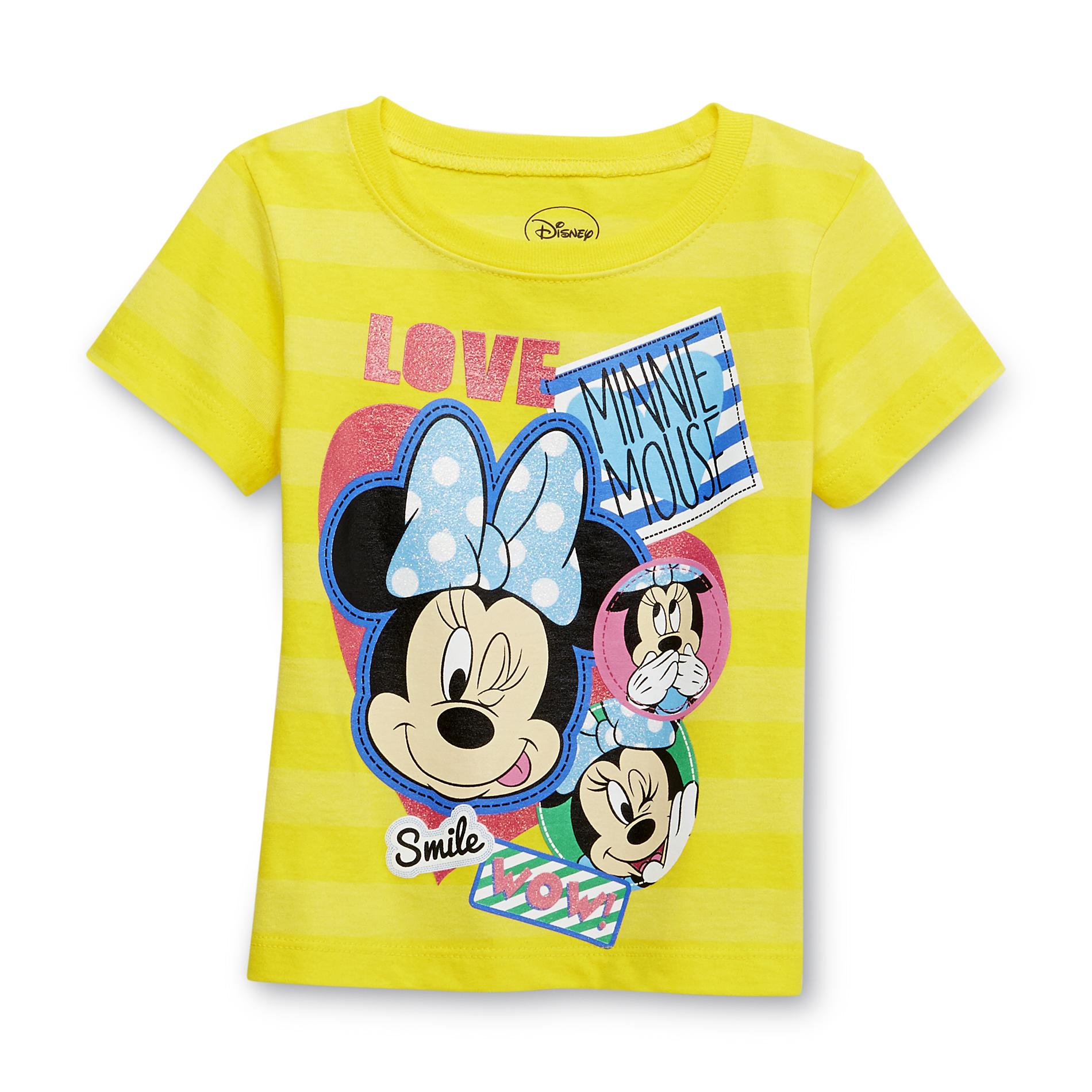 Disney Toddler Girl's Graphic T-Shirt - Minnie Mouse
