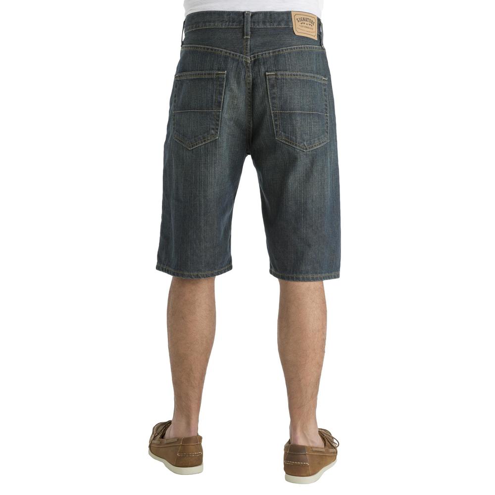 Signature by Levi Strauss & Co. Men's Loose-Fit Denim Shorts