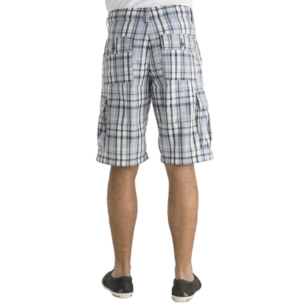 Signature by Levi Strauss & Co. Men's Cooper Cargo Shorts - Plaid