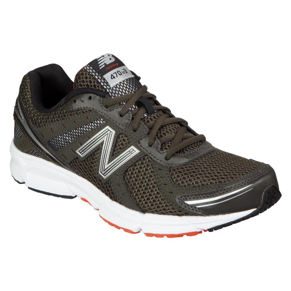 New Balance Men's 470 Running Athletic Shoe Wide Width - Grey/Orange