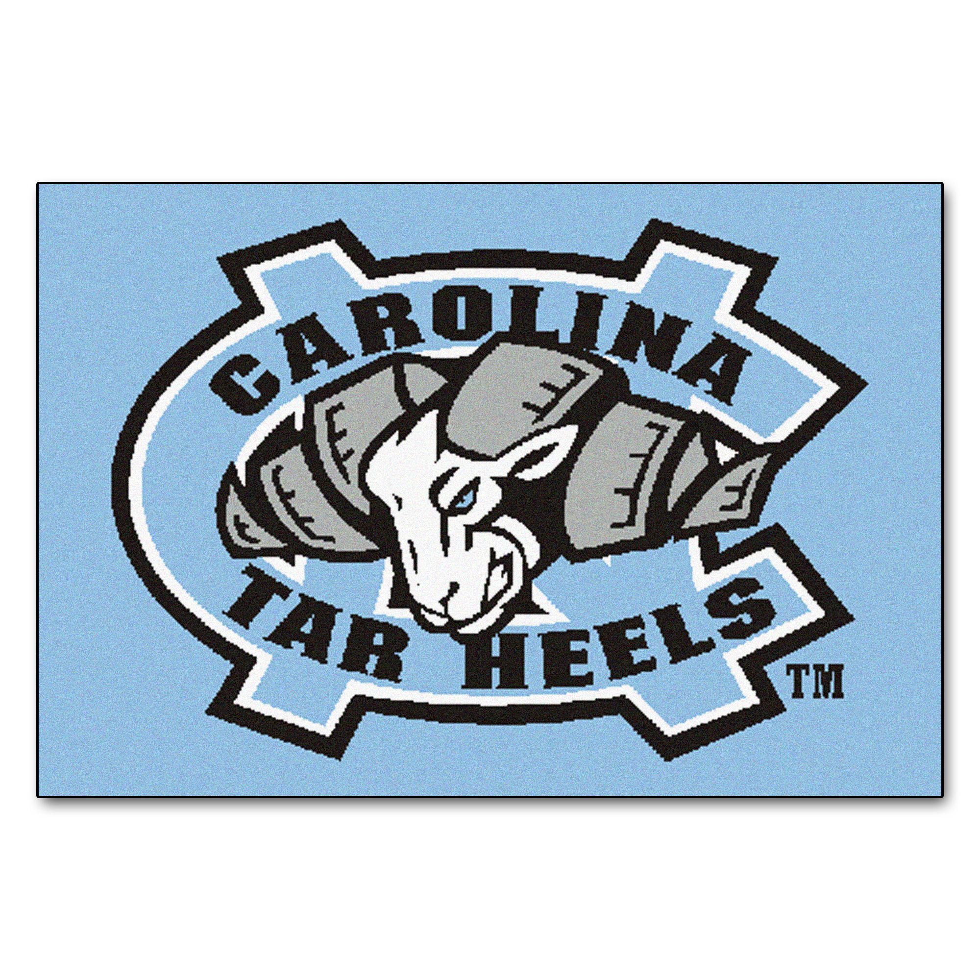 UNC North Carolina-Chapel Hill Starter Rug-Carolina Tar Heels Logo 20" x 30"
