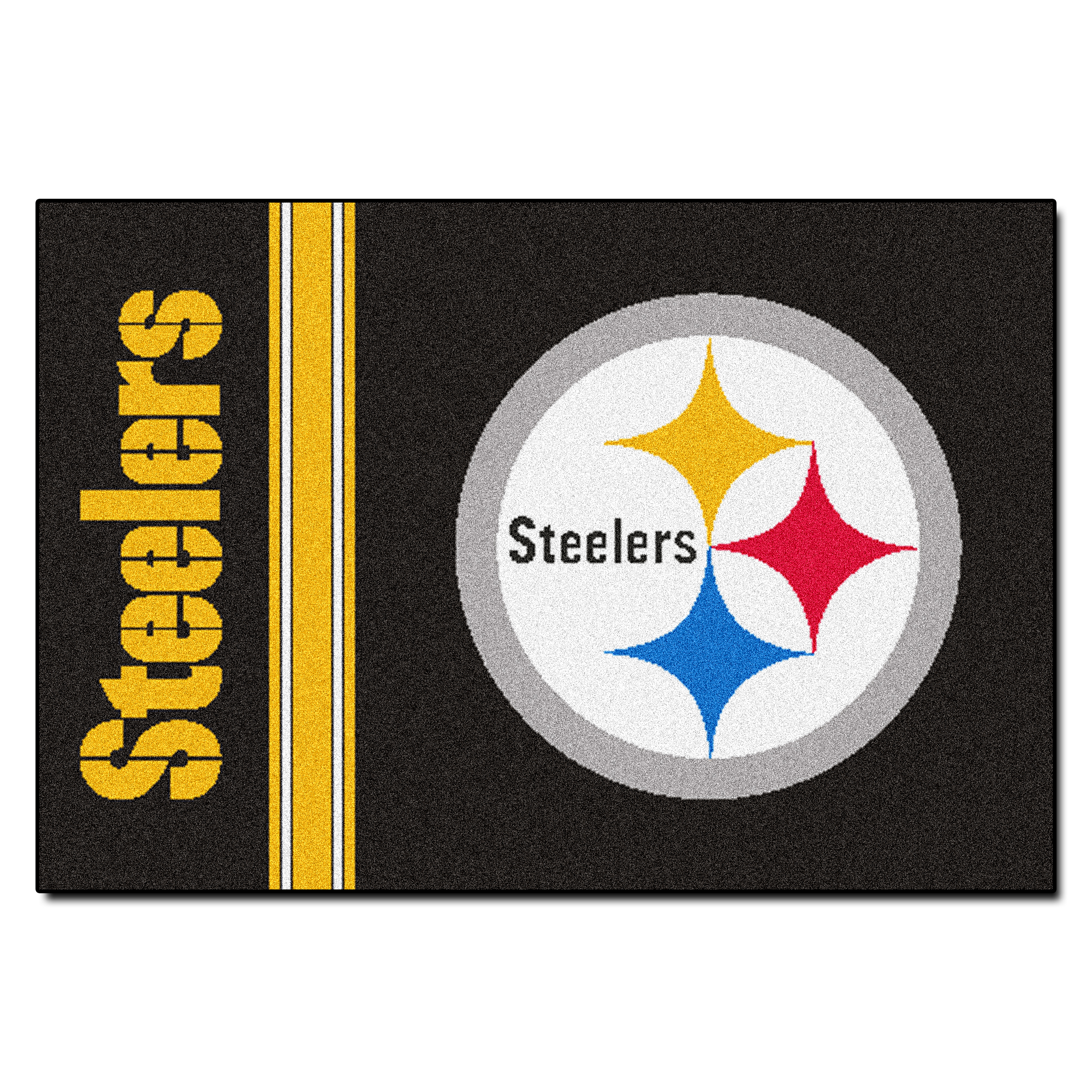 NFL - Pittsburgh Steelers Uniform Inspired Starter Rug 20" x 30"