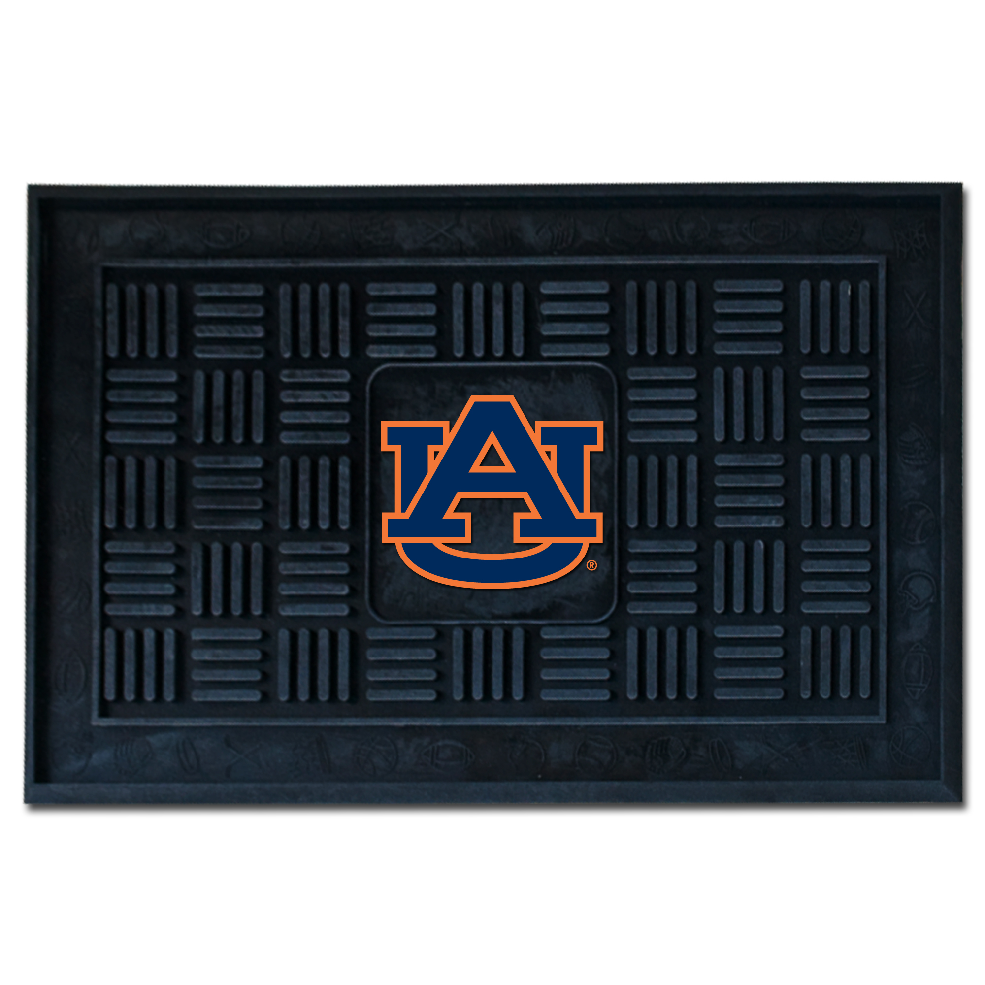 Auburn University Medallion Door Mat 19" x 30"