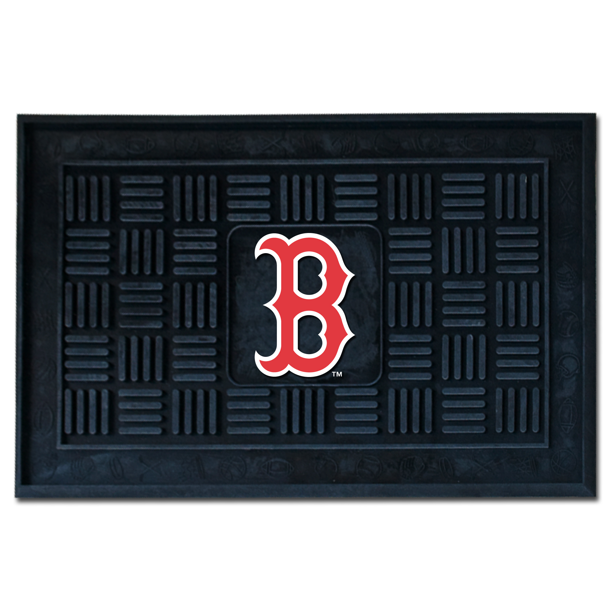 MLB - Boston Red Sox Medallion Door Mat 19" x 30"