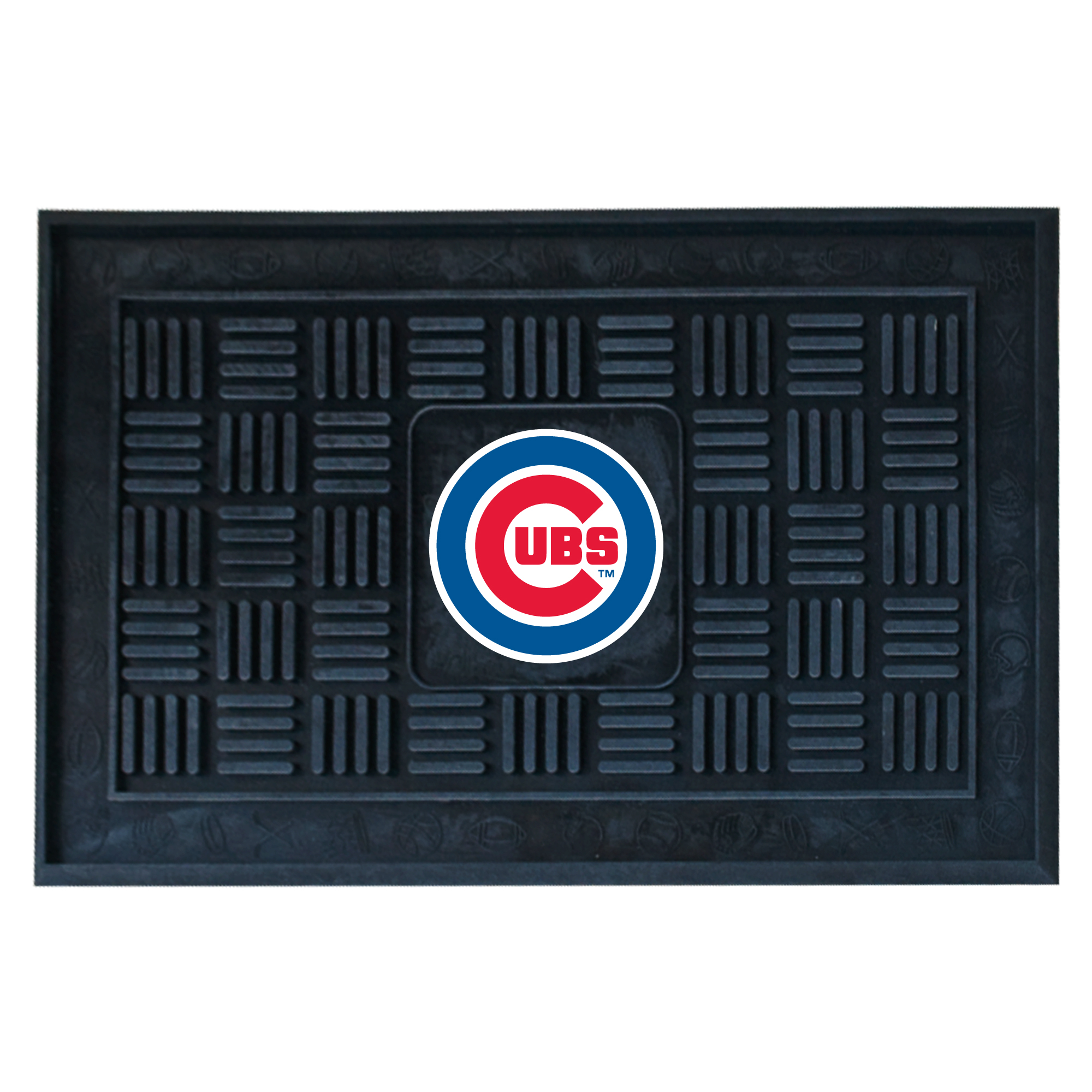 MLB - Chicago Cubs Medallion Door Mat 19" x 30"