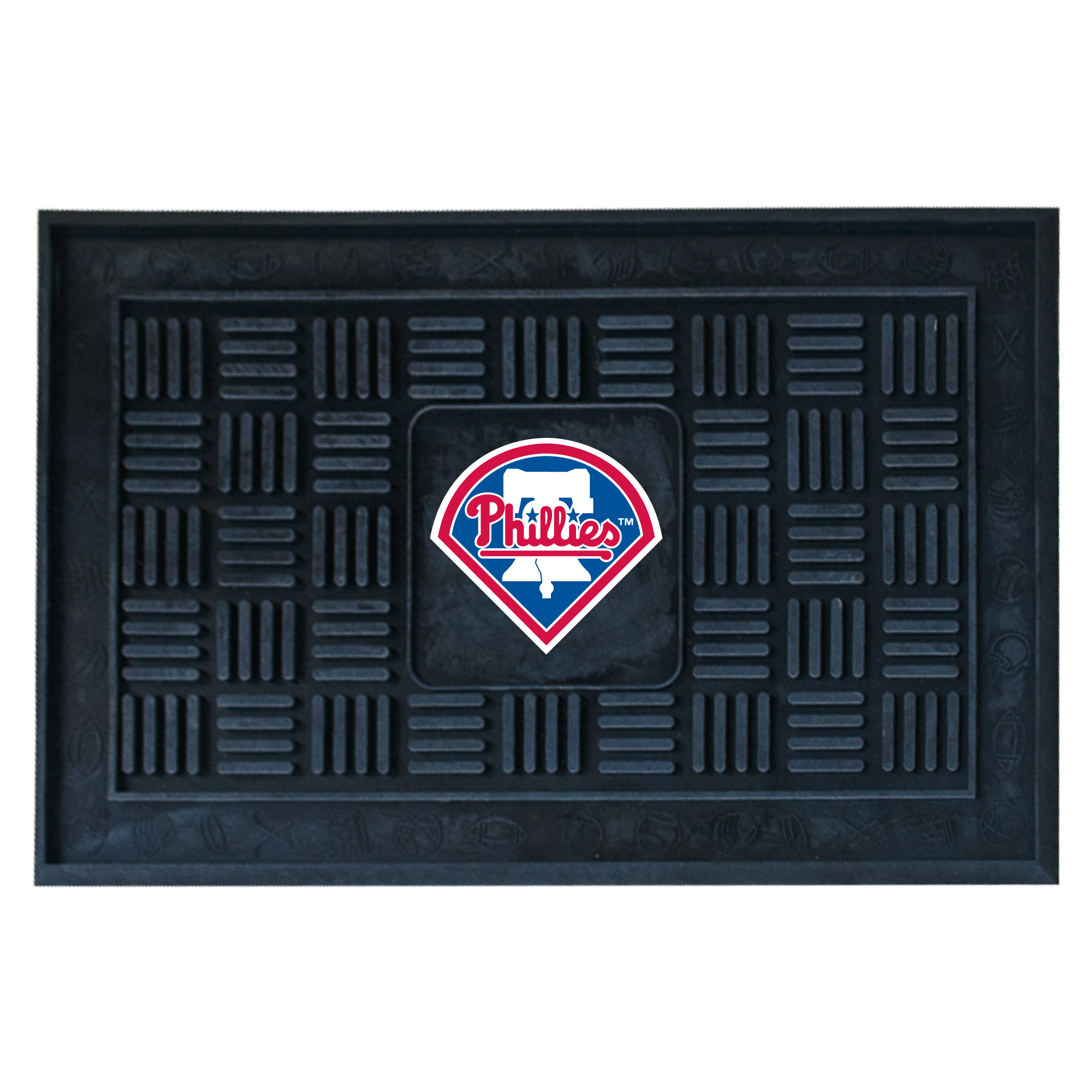 MLB - Philadelphia Phillies Medallion Door Mat 19" x 30"