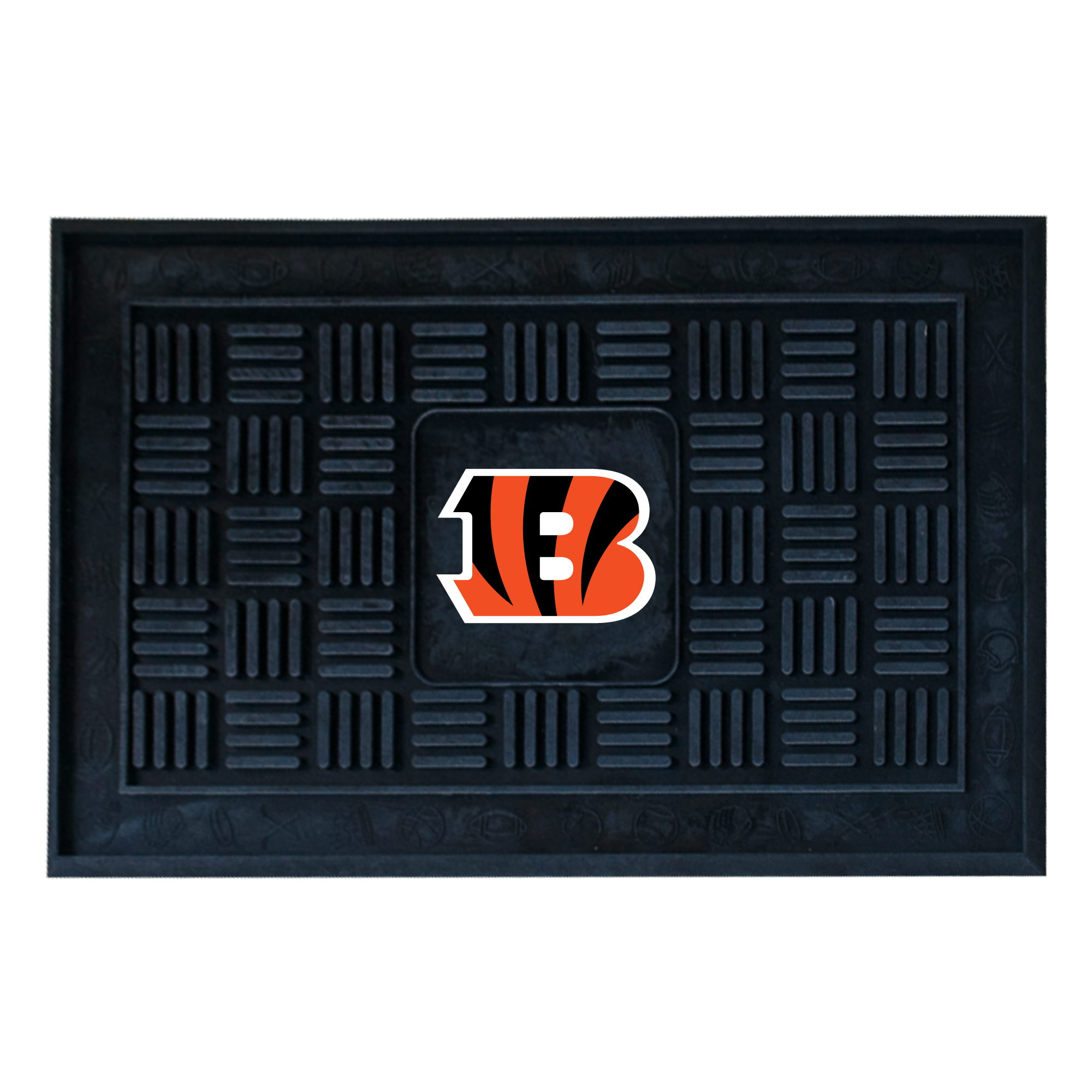 NFL - Cincinnati Bengals Medallion Door Mat 19" x 30"