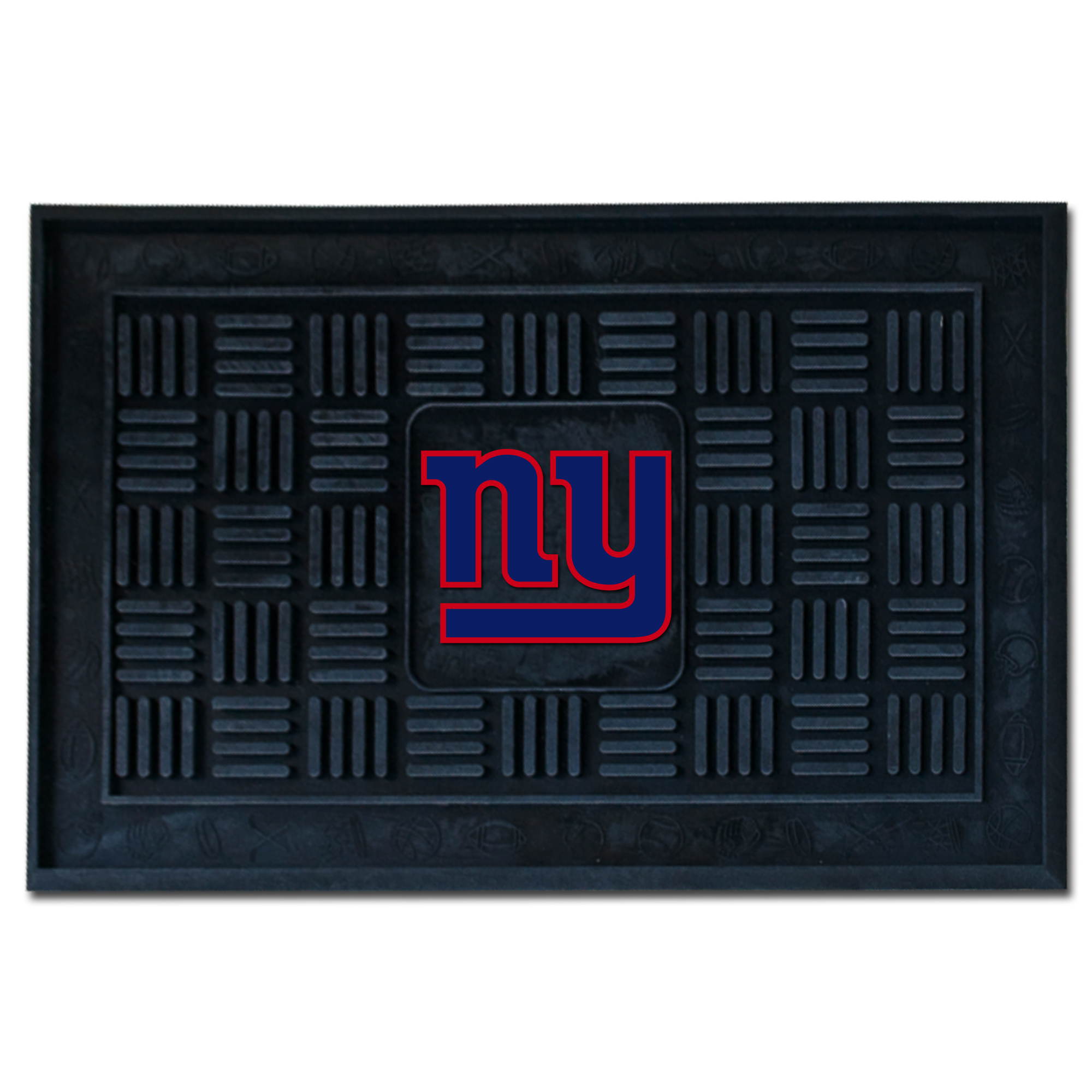 NFL - New York Giants Medallion Door Mat 19" x 30"