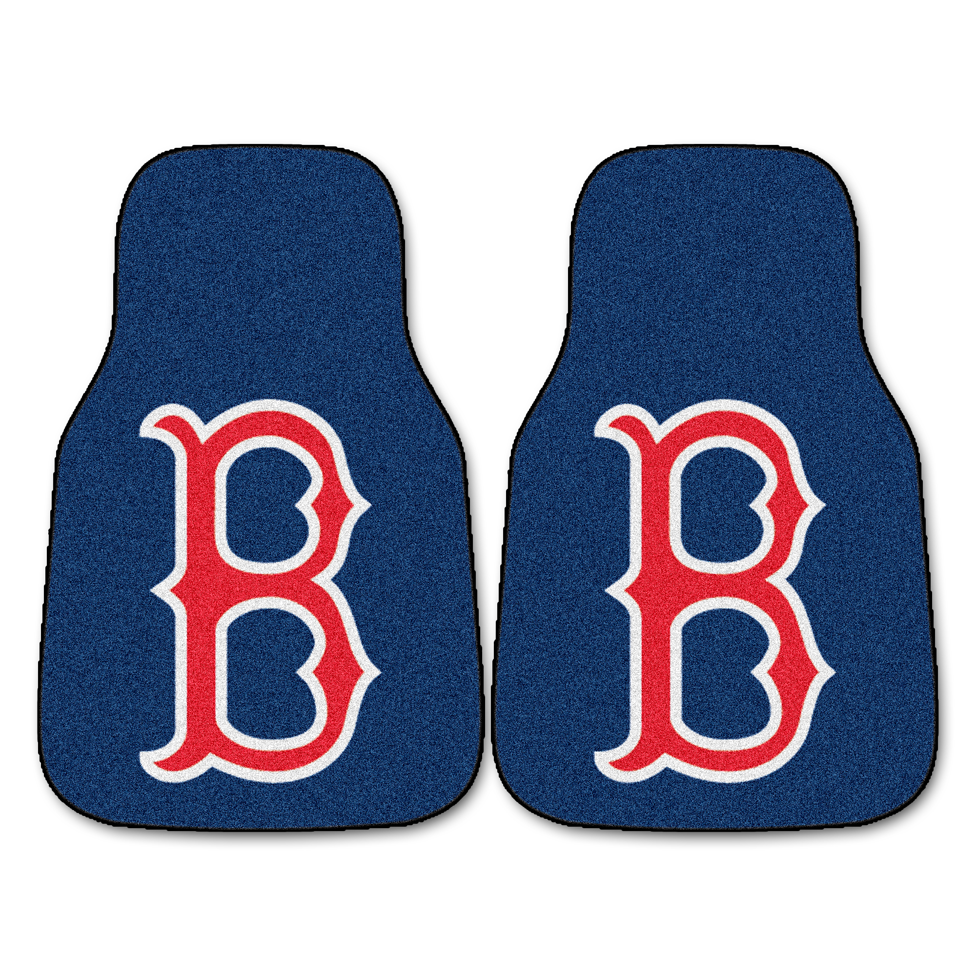 Major League Baseball Boston Red Sox 2-piece Carpeted Car Mats 18" x 27"