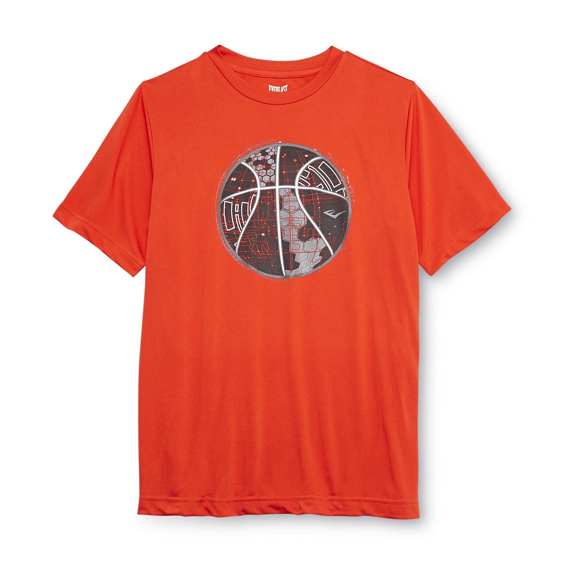 Everlast&reg; Boy's Athletic Graphic T-Shirt - Basketball