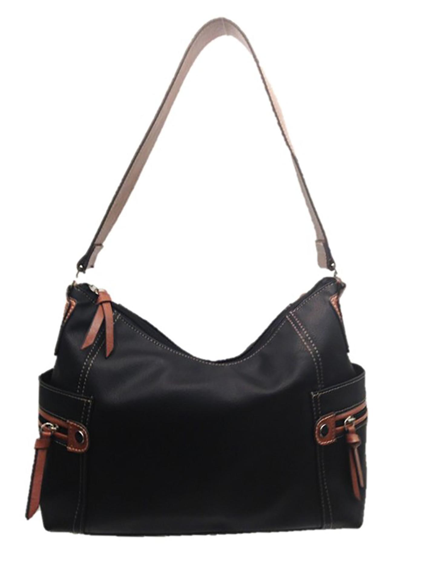 Private Label Women's Hot Topic Hobo Bag - Two-Tone