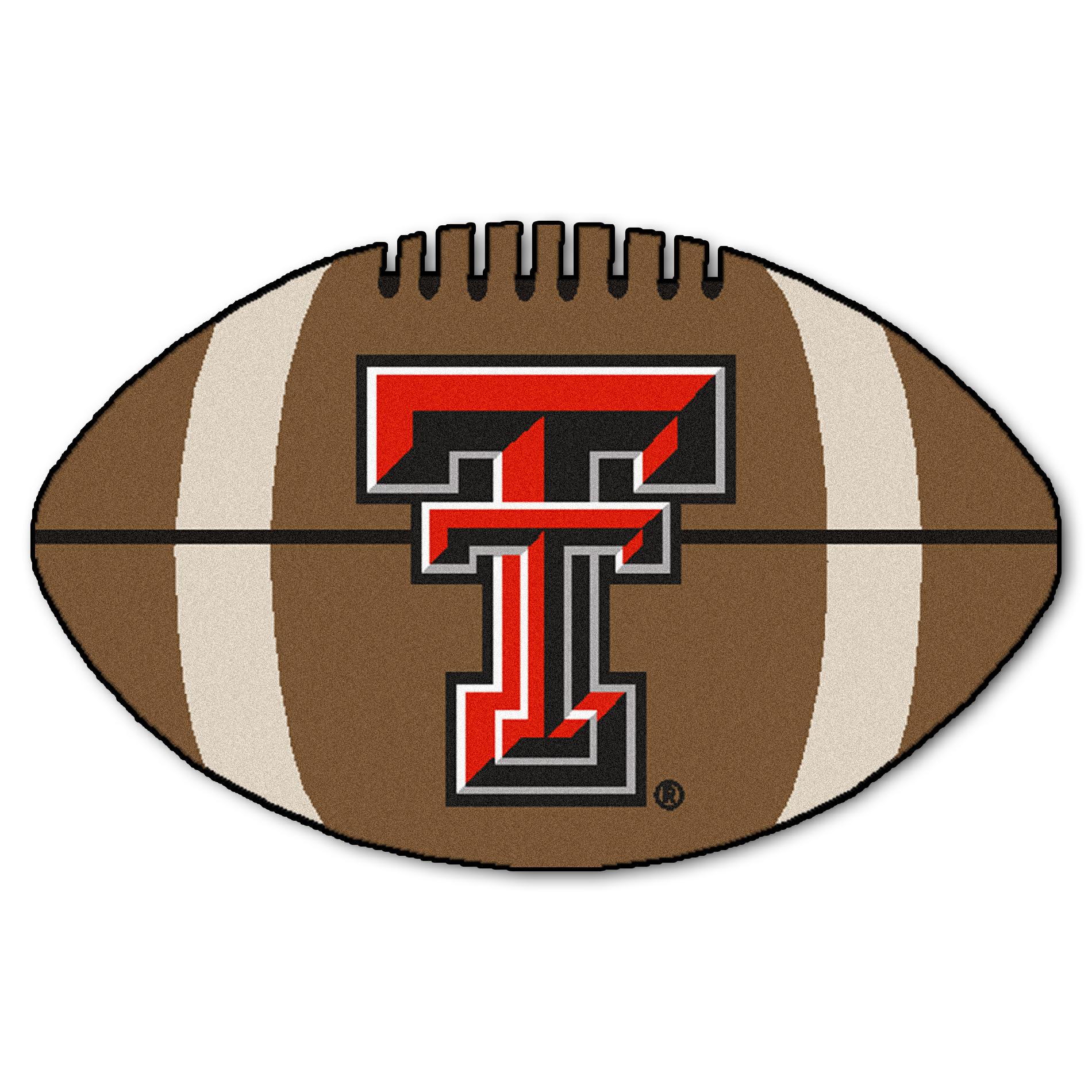 Texas Tech Football Rug 22" x 33"