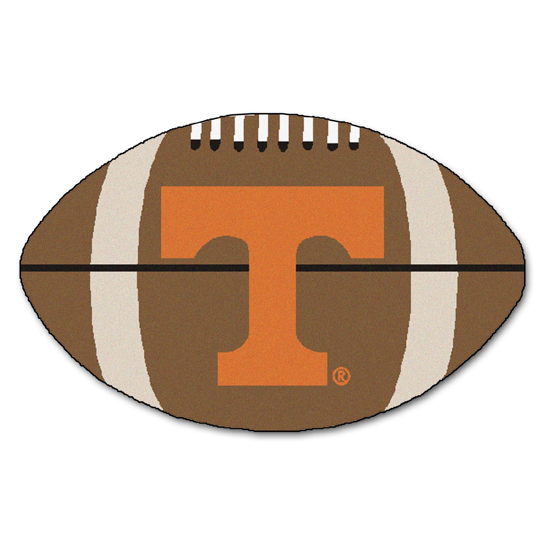 Tennessee Football Rug 22" x 35"
