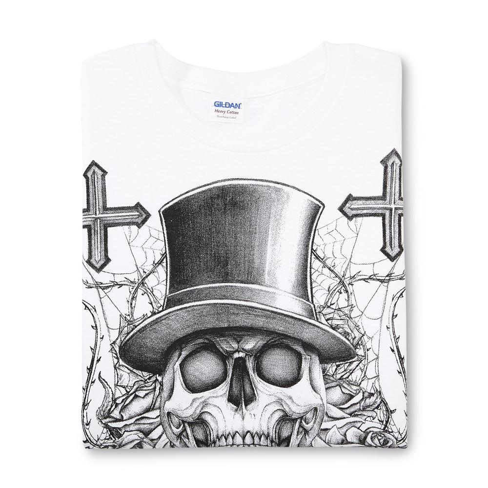 Young Men's Graphic T-Shirt - Skull