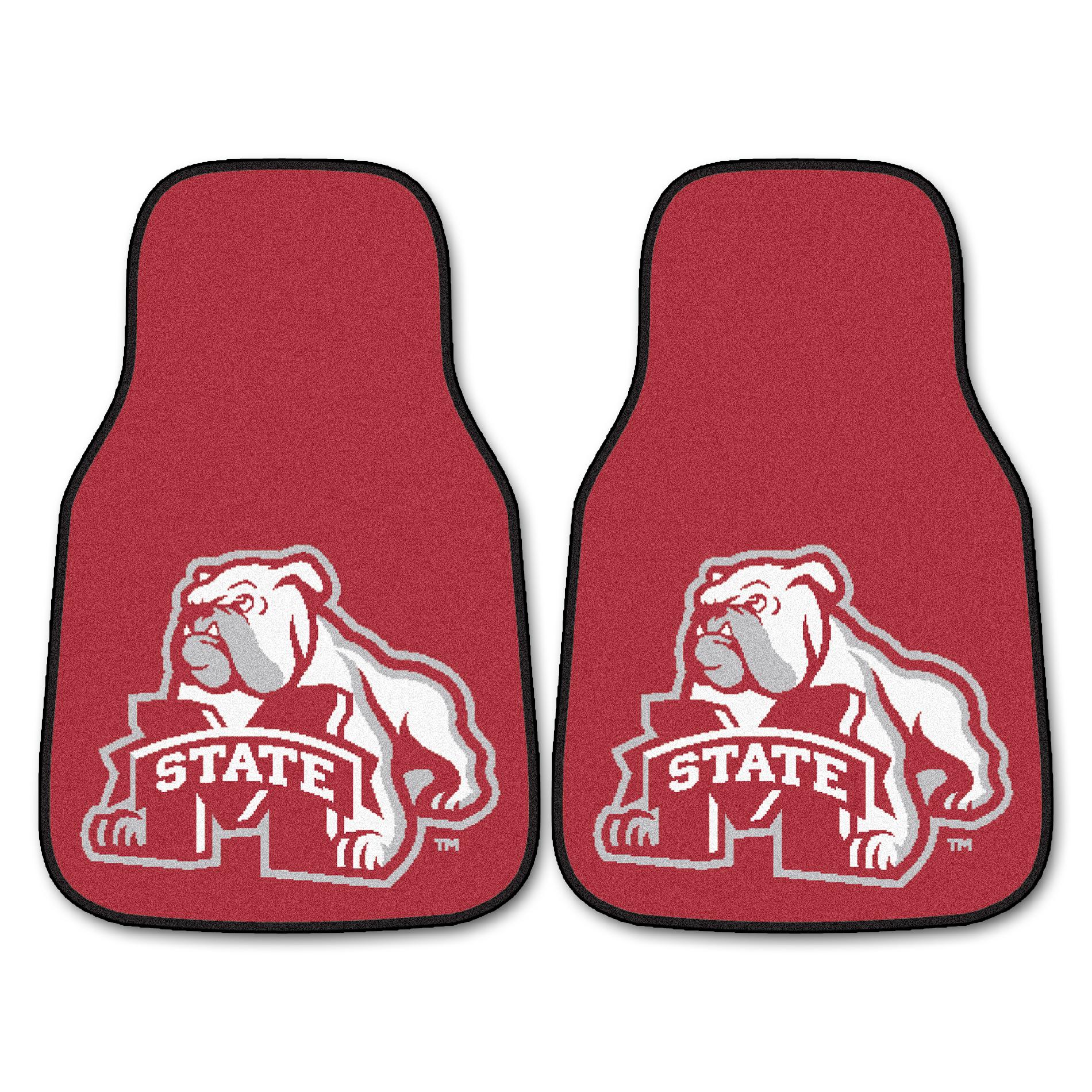 Mississippi State 2-piece Carpeted Car Mats 18" x 27"