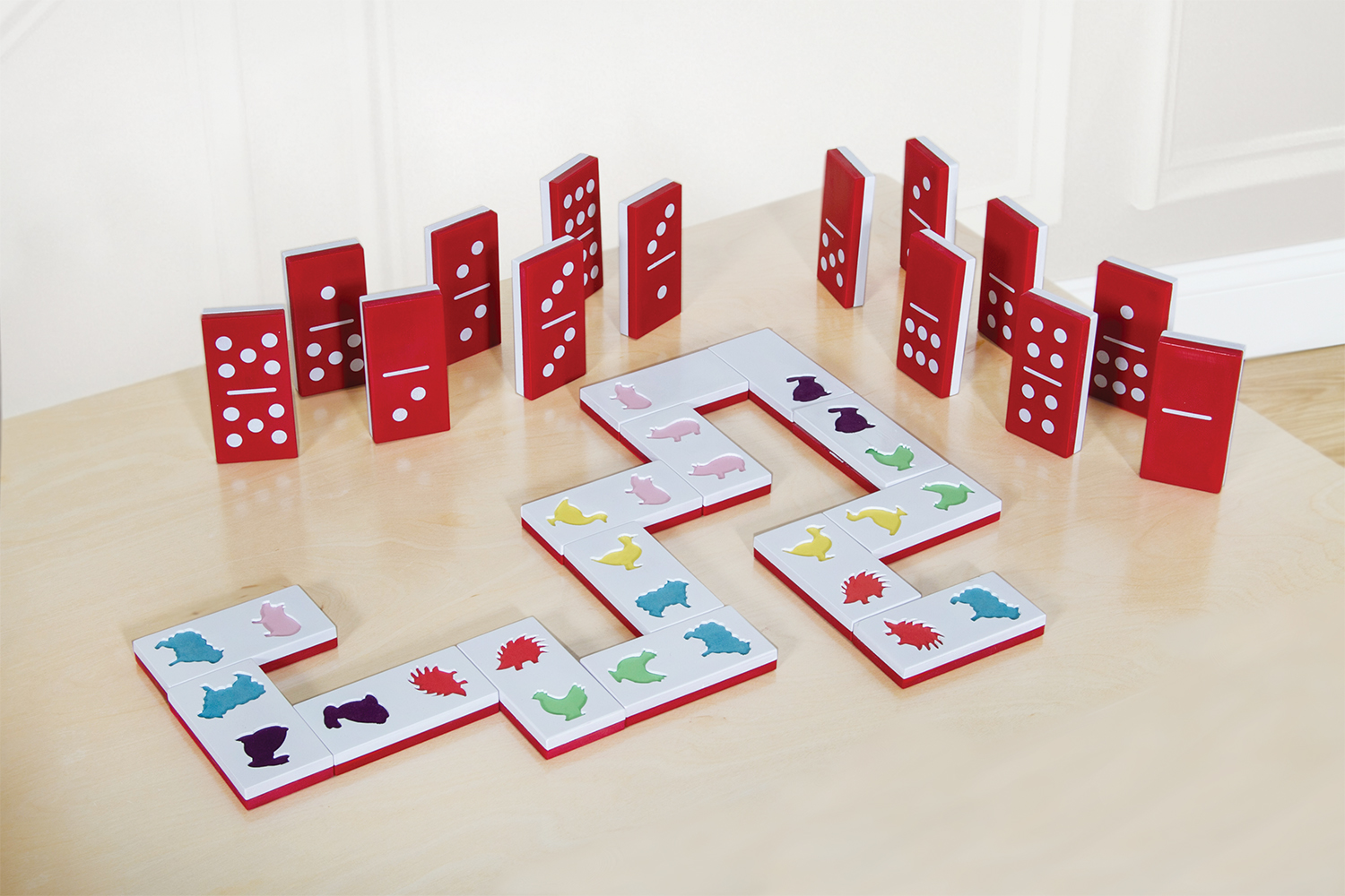 Guidecraft Jumbo Texture Dominoes Guidecraft Jumbo Texture Dominoes
