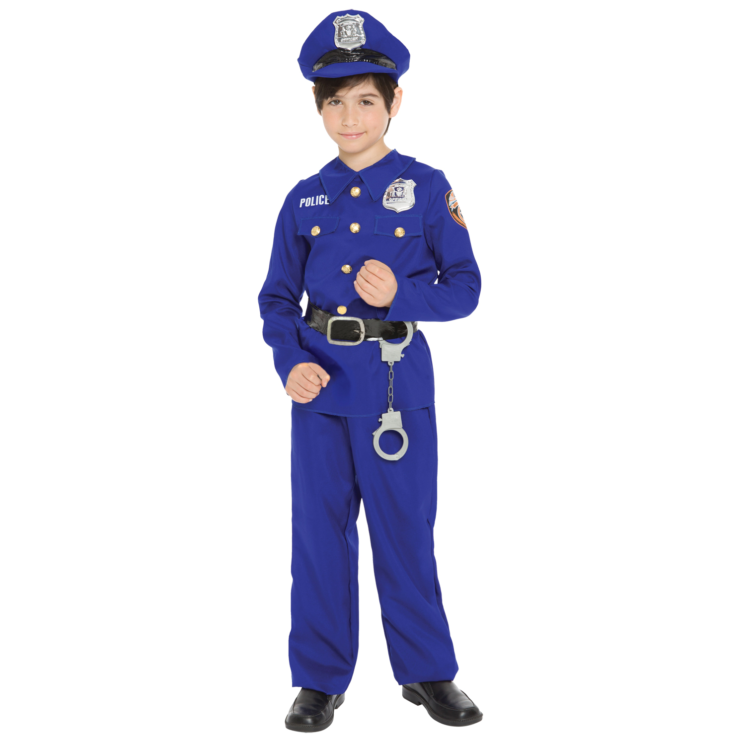 Boys Police Officer Halloween Costume