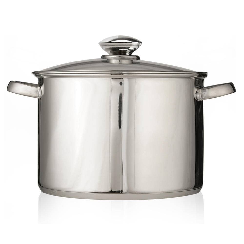 Pure Intentions 16  Qt Stock Pot - Stainless Steel