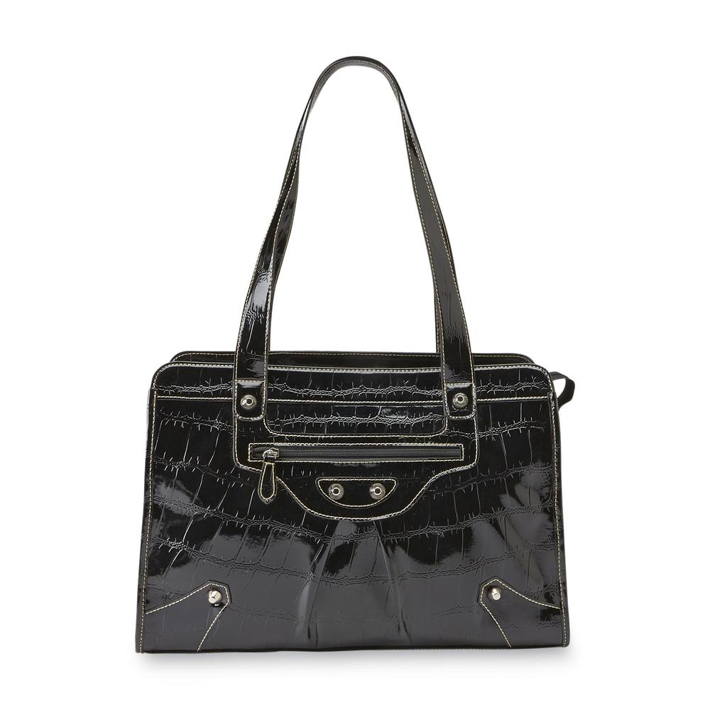 Attention Women's Mock Croc Professional Tote