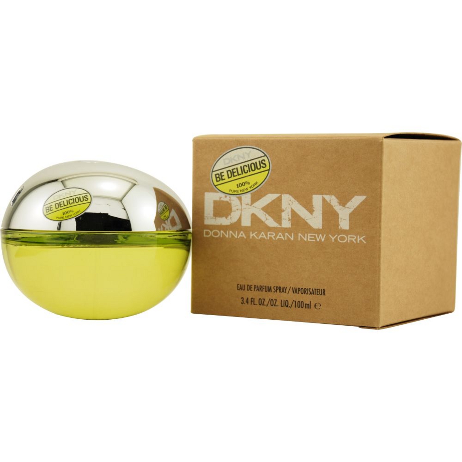 goedkoop Laboratorium opschorten DKNY BE DELICIOUS by Donna Karan Eau De Parfum Spray 3.4 Oz for Women