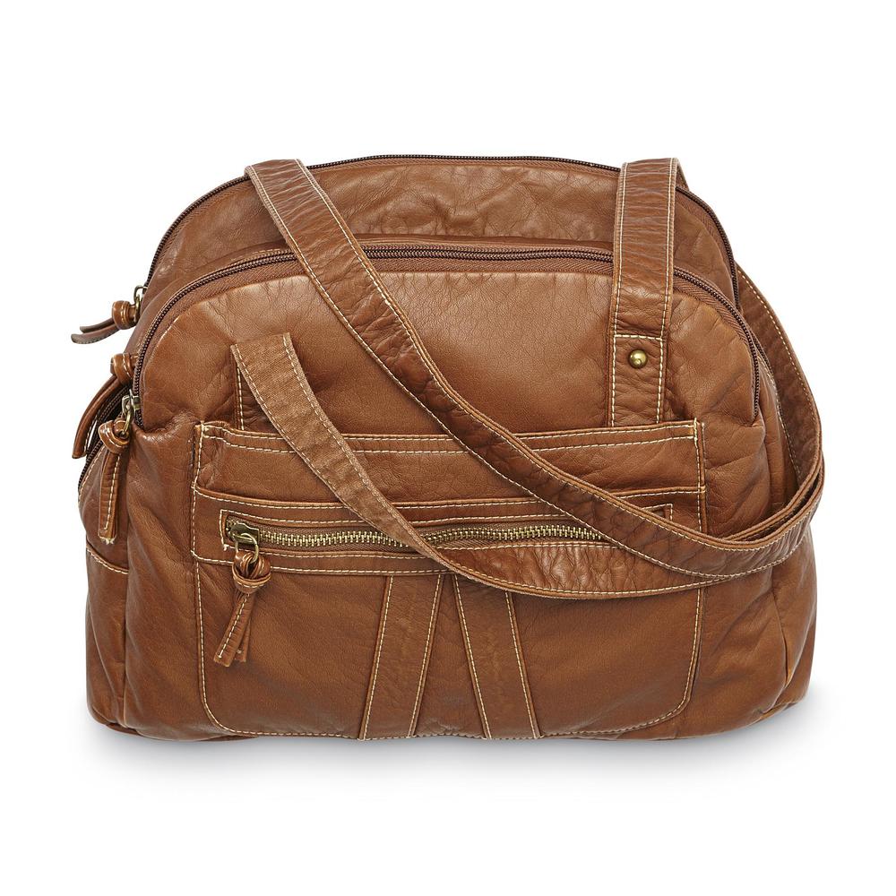 Joe Boxer Junior's Faux Leather Satchel Handbag