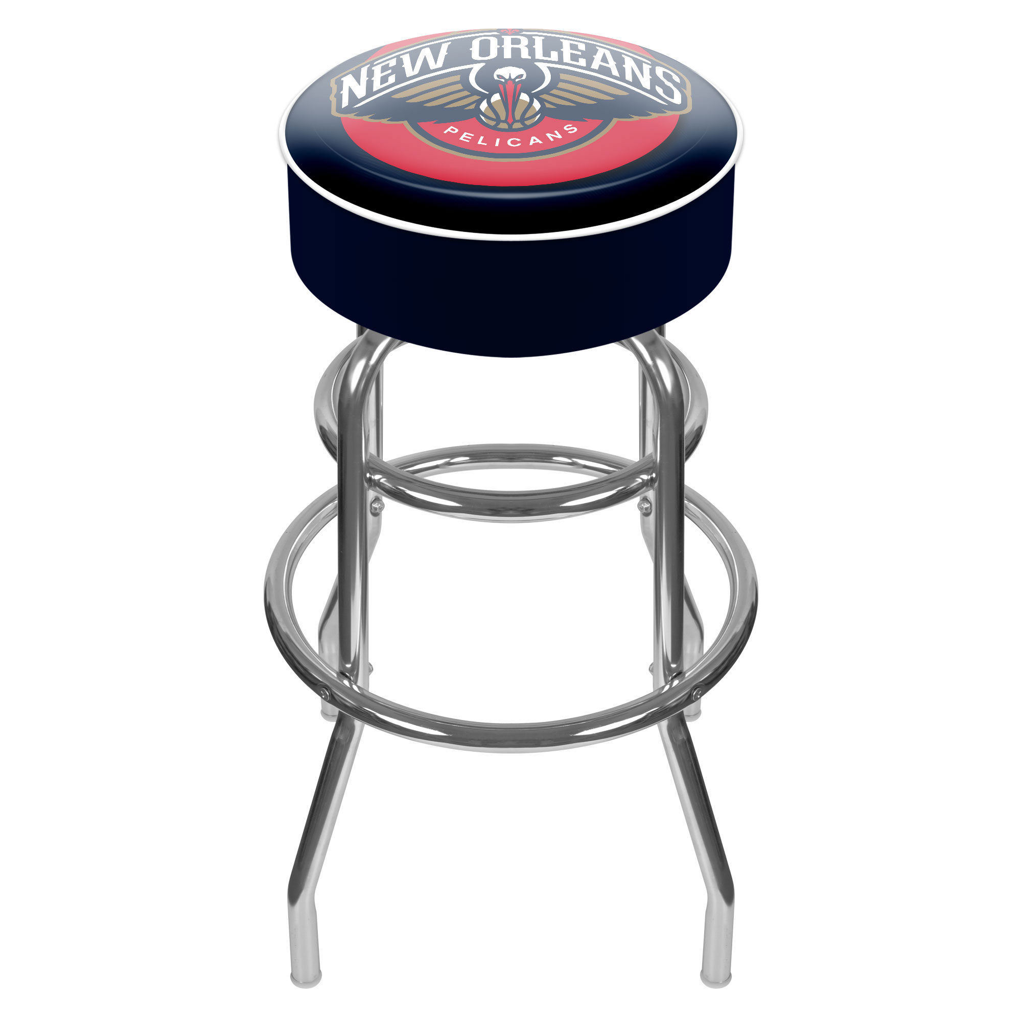 NBA(CANONICAL) New Orleans Pelicans  Padded Swivel Bar Stool