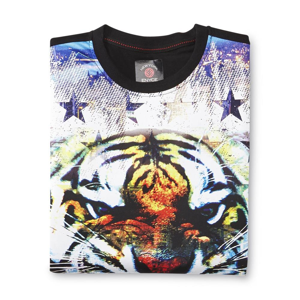 Enyce Young Men's Graphic T-Shirt - Tiger