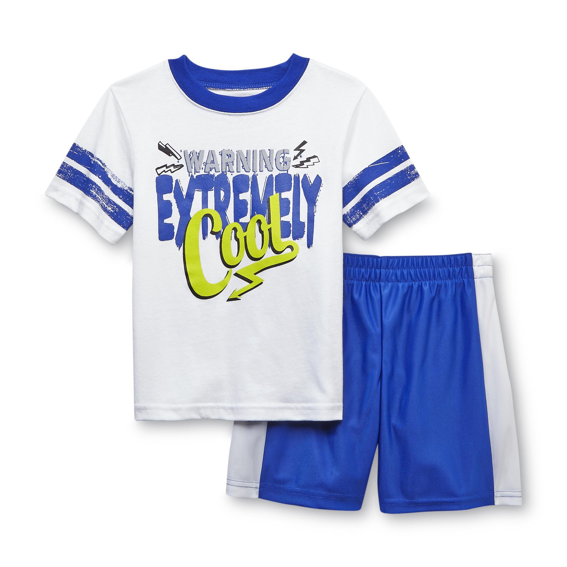 WonderKids Infant & Toddler Boy's Graphic T-Shirt & Shorts - Extremely Cool