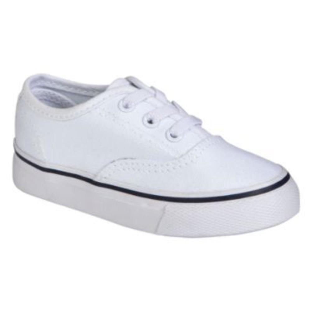 Joe Boxer Toddler Rewind Lace Up Canvas Casual CVO - White