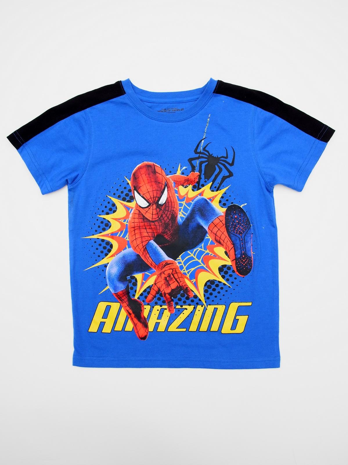 Marvel Boy's Spider-Man Graphic T-Shirt - Amazing