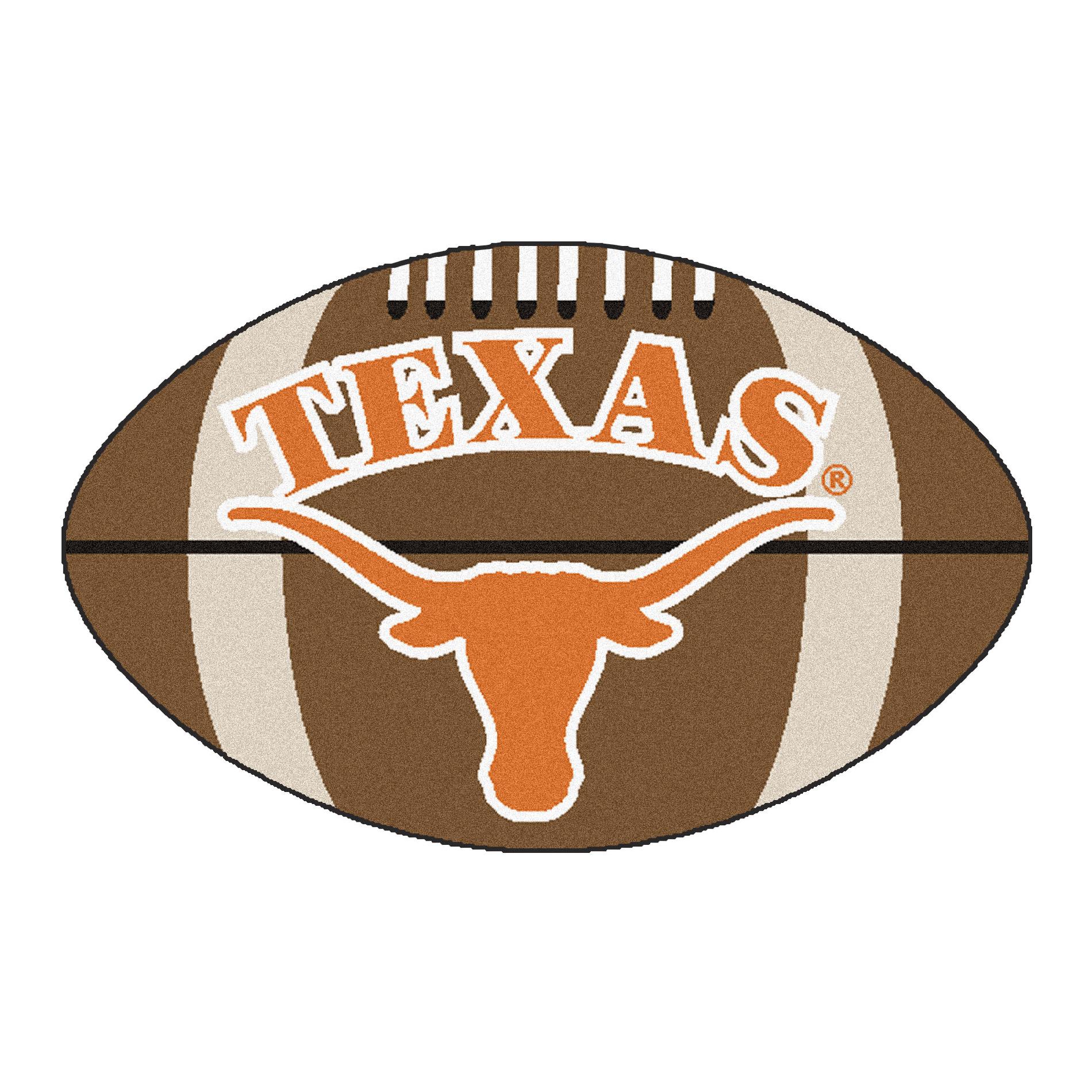 Texas Football Rug 22" x 35"
