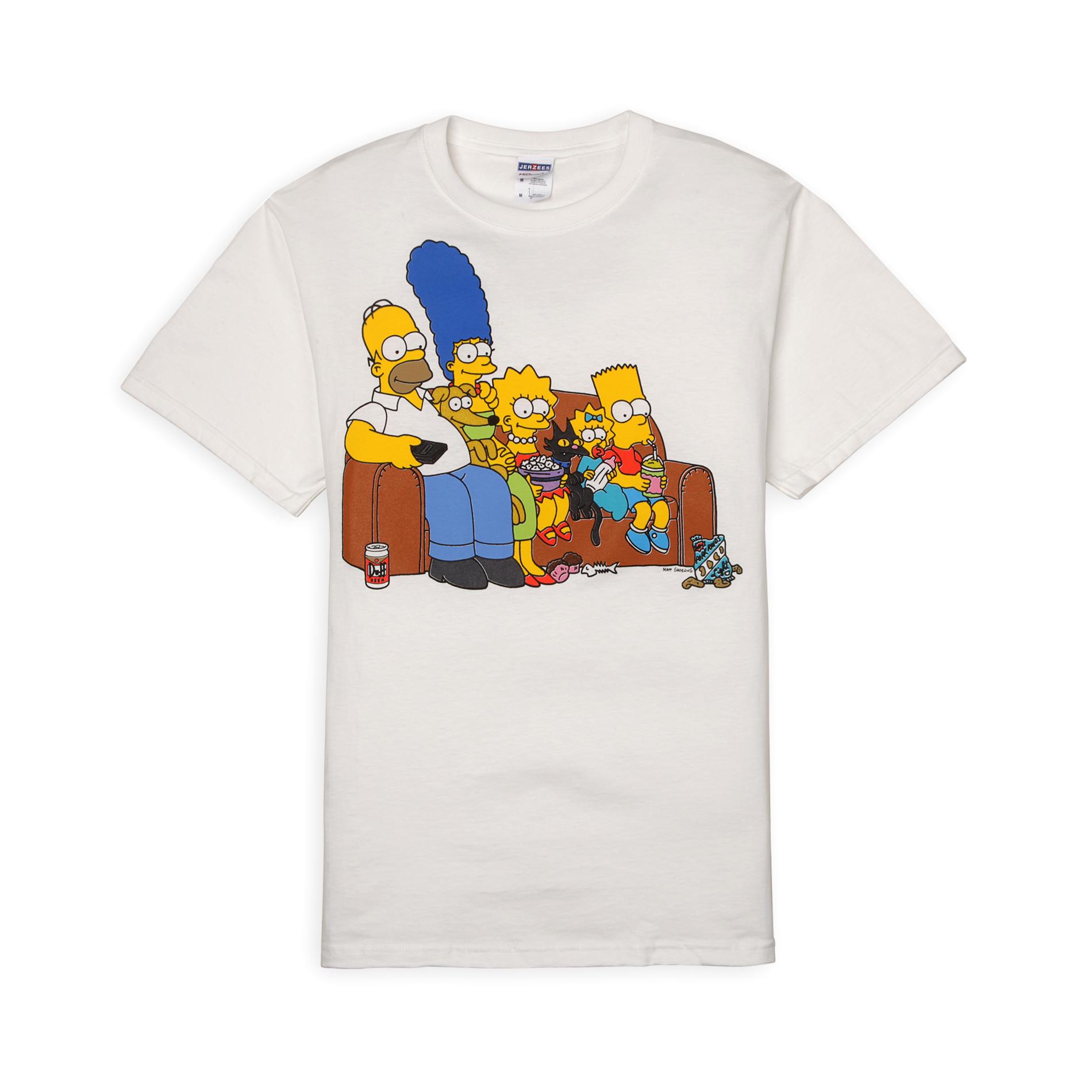the Simpsons Men's Graphic T-Shirt