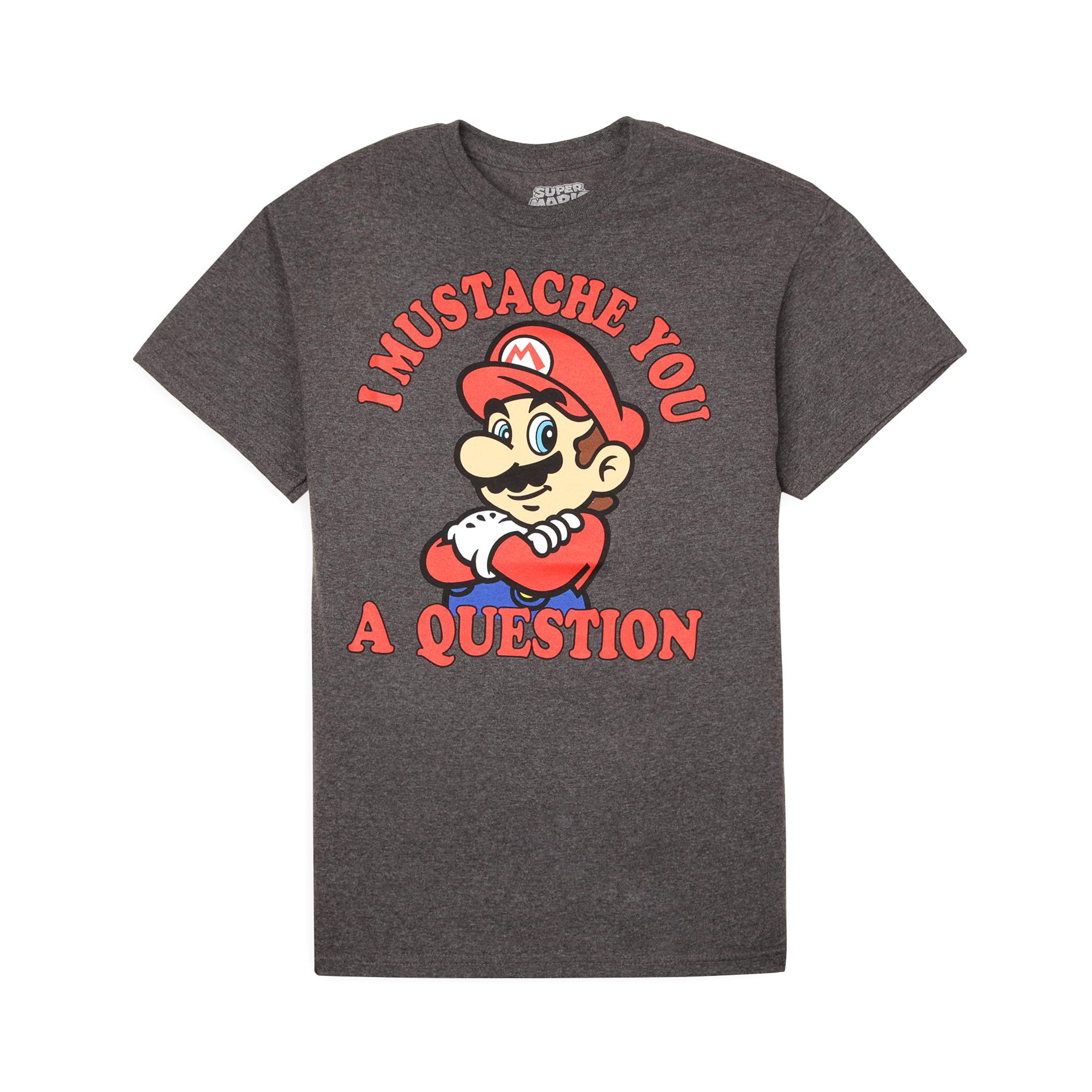 Nintendo Super Mario Bros. Young Men's Graphic T-Shirt