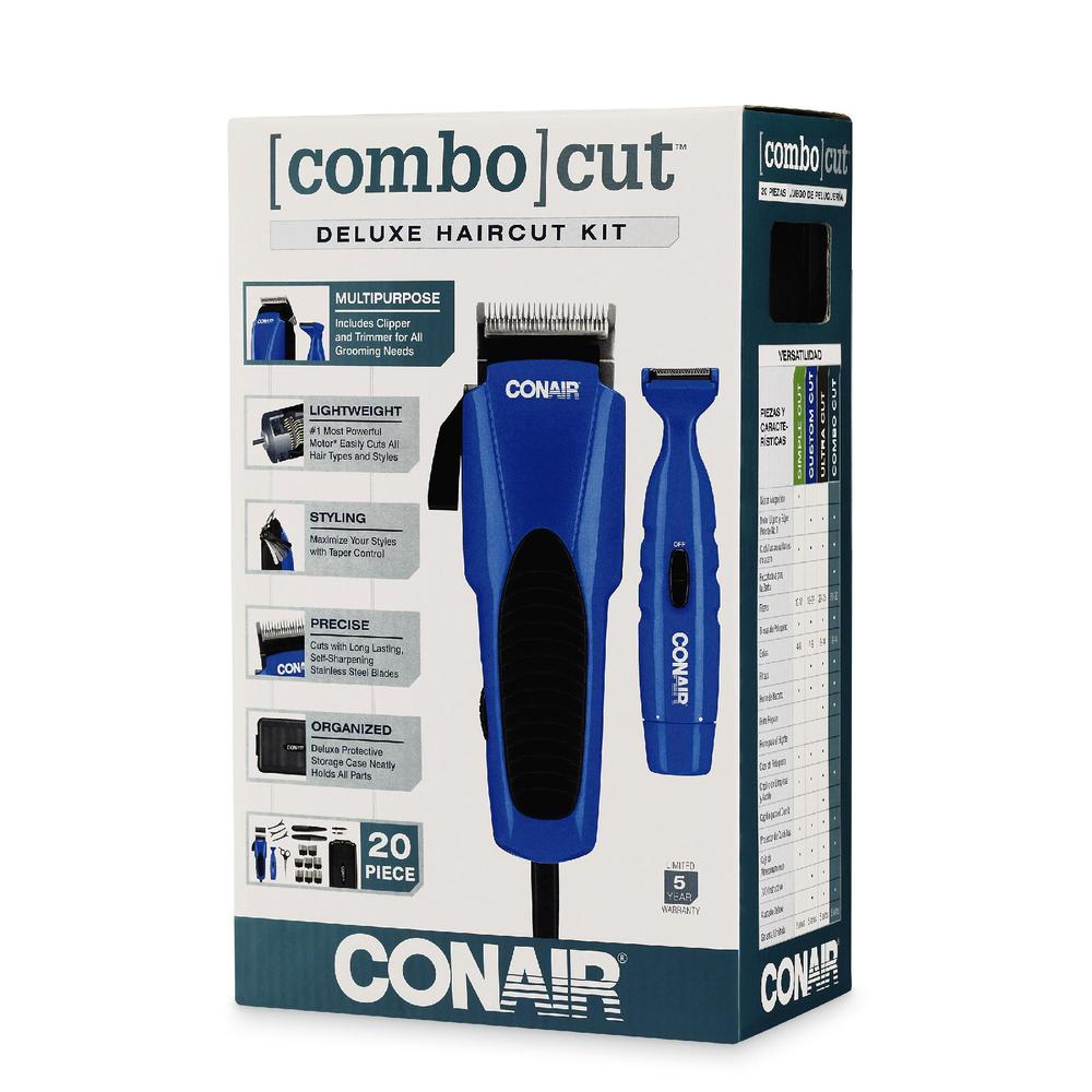 Conair Combo Cut Haircut Kit  Deluxe 1 kit