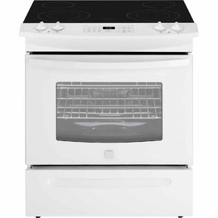 Kenmore 42531 4 6 Cu Ft Slide In Electric Range W Black Ceramic Smoothtop Cooktop White