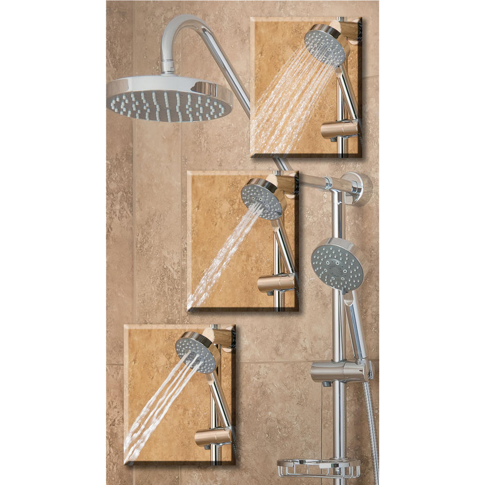 PULSE Showerspas Kauai II ShowerSpa Brushed Nickel Shower System